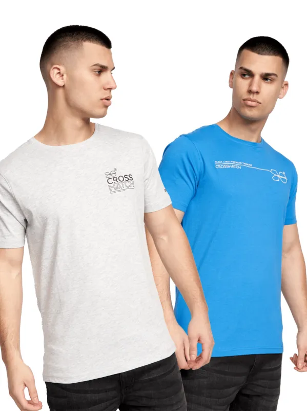 Pentan T-Shirt 2pk Blue/Grey sold by Brand Corner