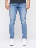 Crosshatch Mens Malcolm Slim Fit Jeans Light Wash sold by Brand Corner