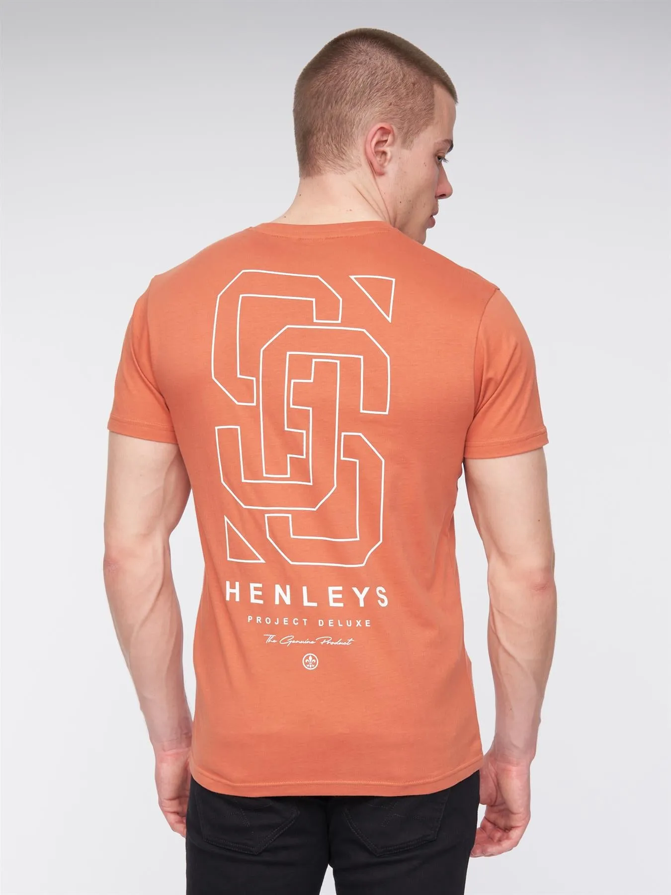 Mens Ninesix T-Shirt Brick Red sold by Brand Corner product image thumbnail 4