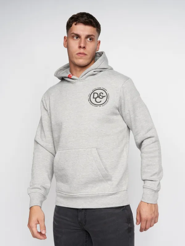 Macksony Hoodie Grey Marl sold by Brand Corner