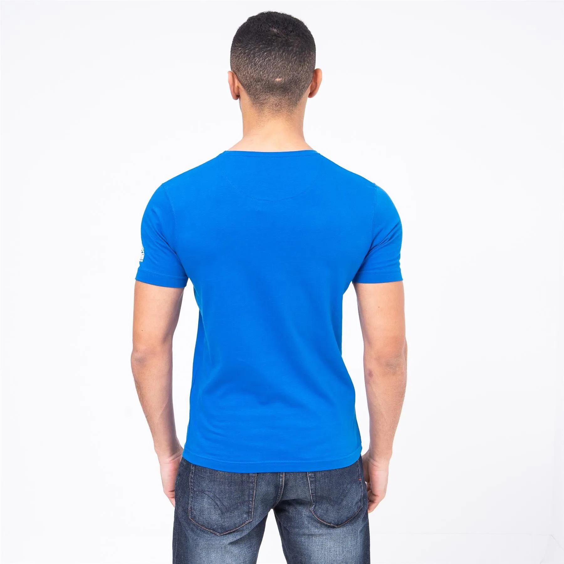Men's Bad Turkey Xmas T-Shirt Deep Azure sold by Brand Corner product image thumbnail 5