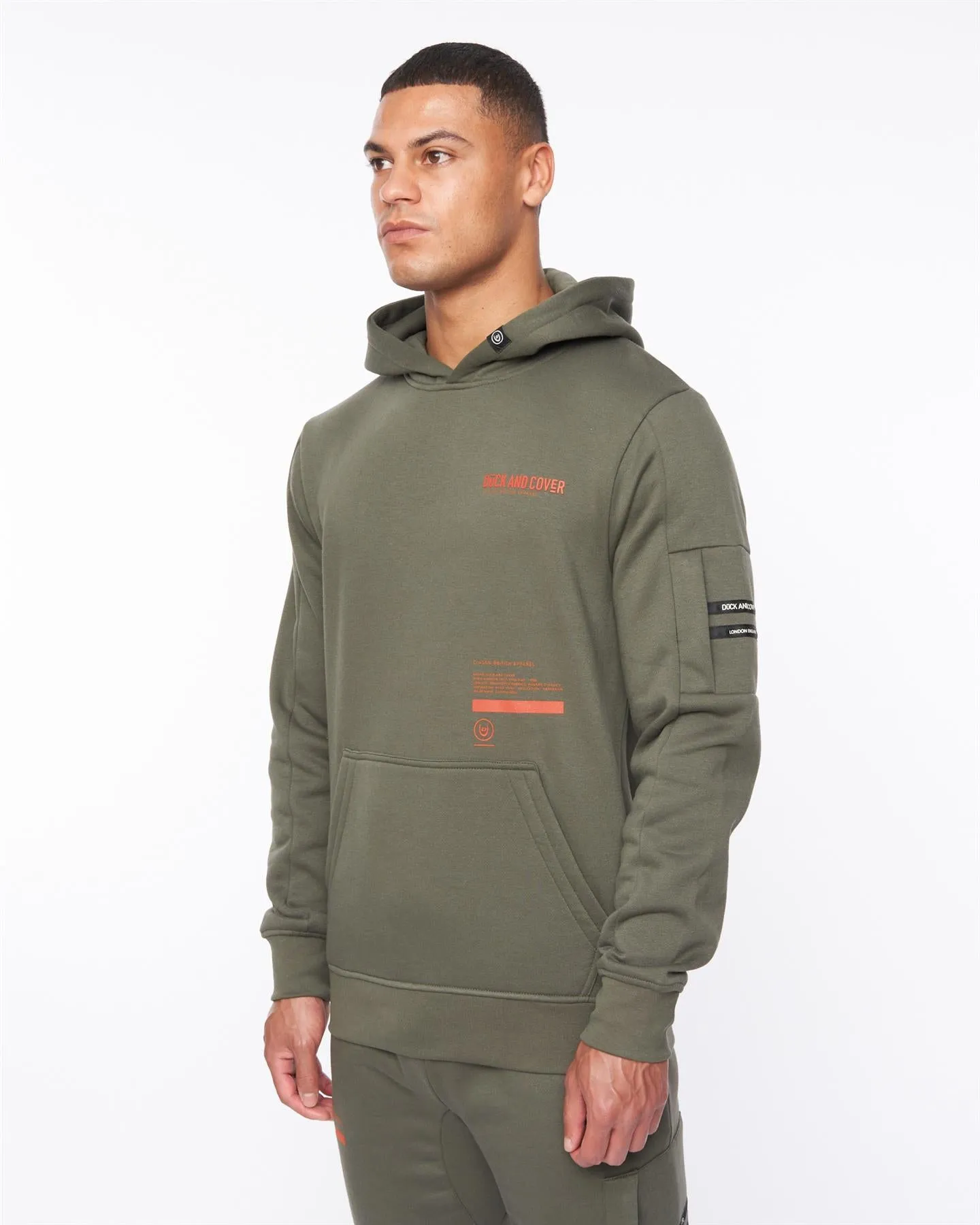 Heningys Hoodie Dark Olive sold by Brand Corner product image thumbnail 3