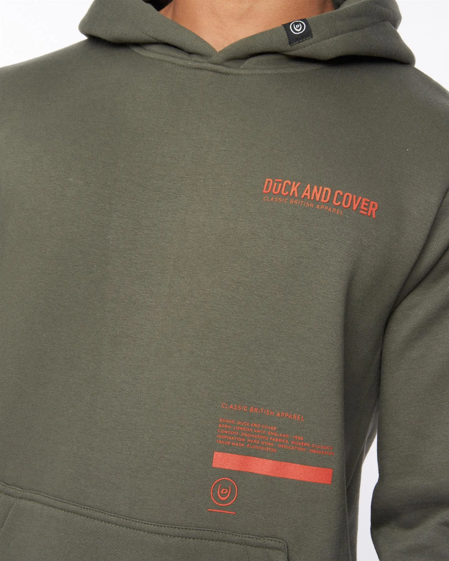 Heningys Hoodie Dark Olive sold by Brand Corner product image thumbnail 5