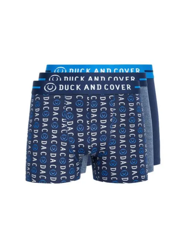 Mens Stamper 2 Boxer Shorts 3pk Navy Mix sold by Brand Corner