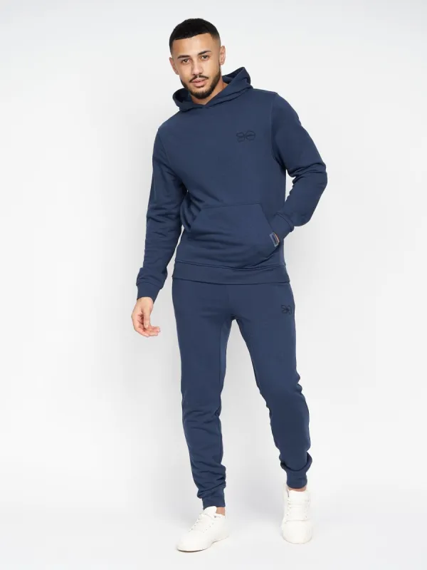 Mens Emmon Hoodie/Jogger Set Navy sold by Brand Corner