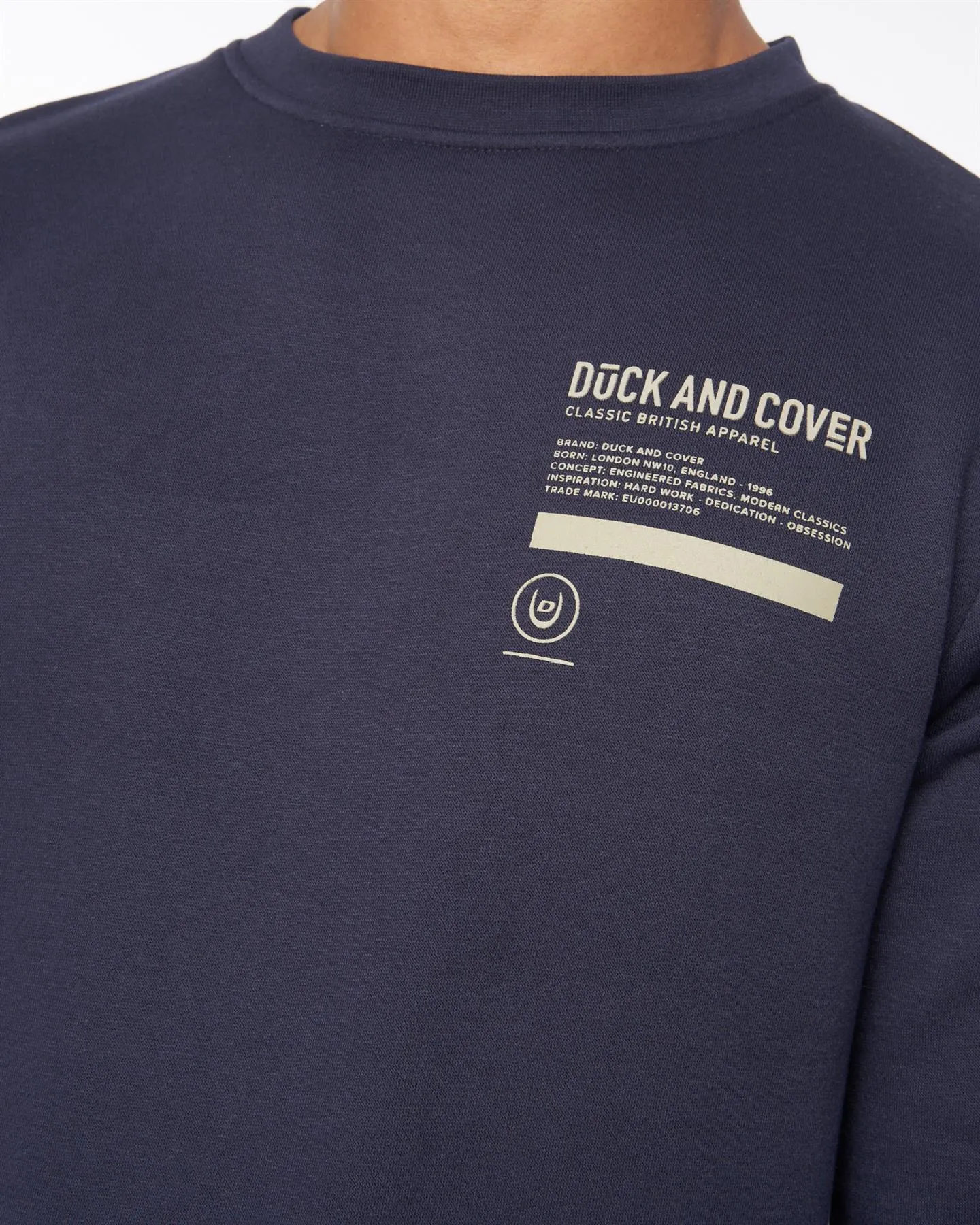 Jennerkins Crew Sweat Navy sold by Brand Corner product image thumbnail 5