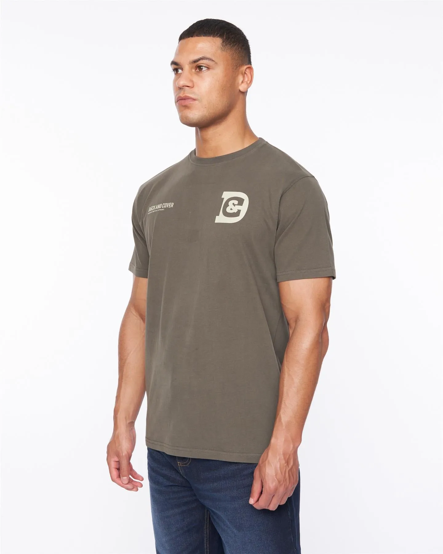 Gemtas T-Shirt Dark Olive sold by Brand Corner product image thumbnail 3