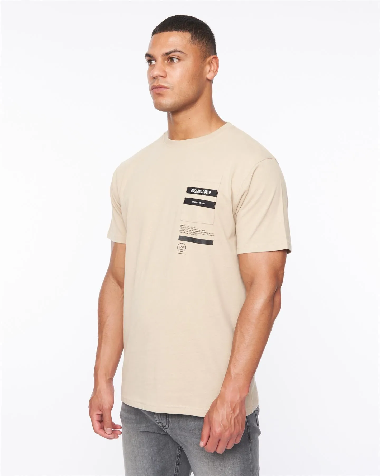 Heningys T-Shirt Greige sold by Brand Corner product image thumbnail 2