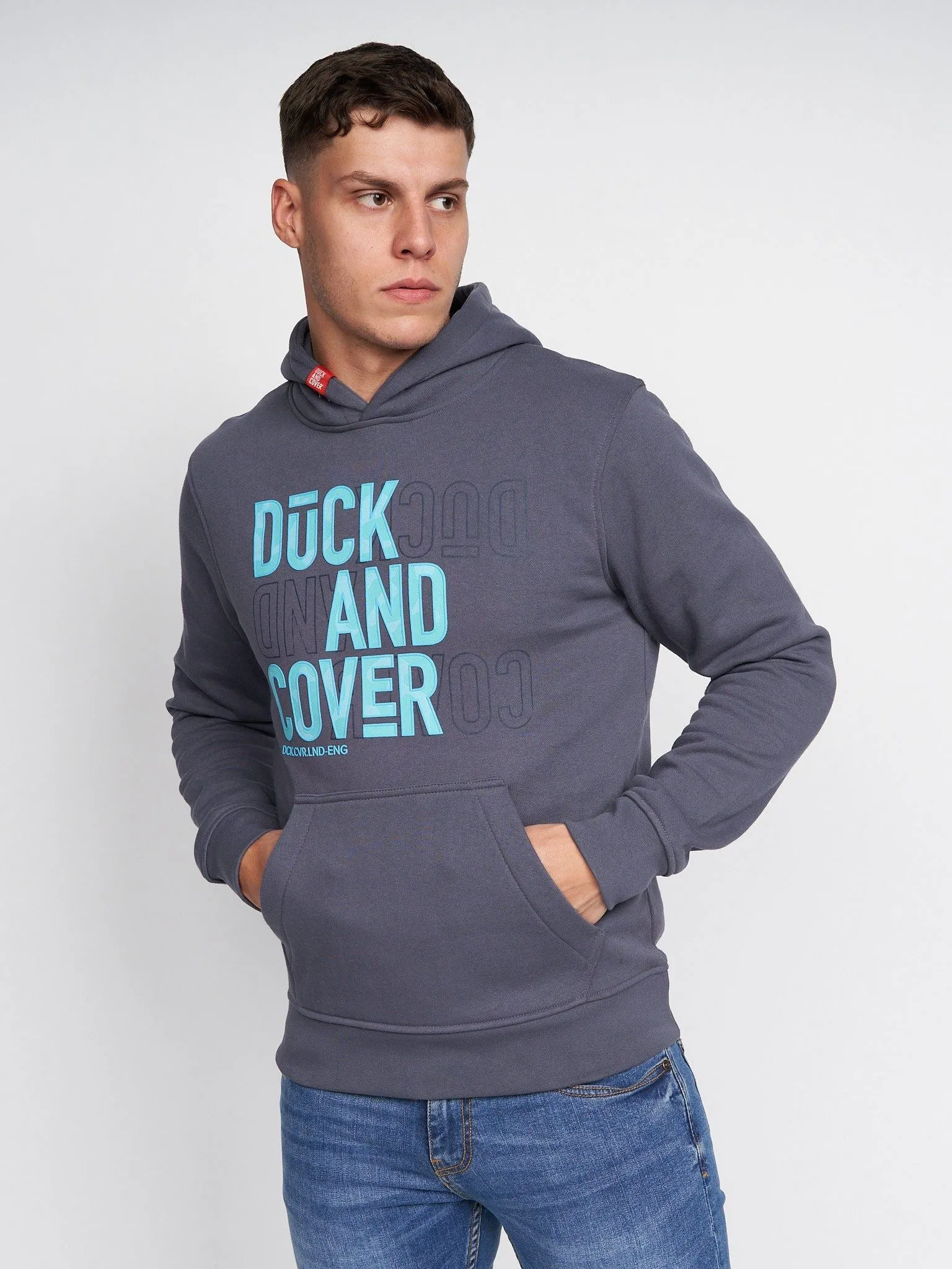 Mens Pecklar Hoodie Navy sold by Brand Corner product image thumbnail 2