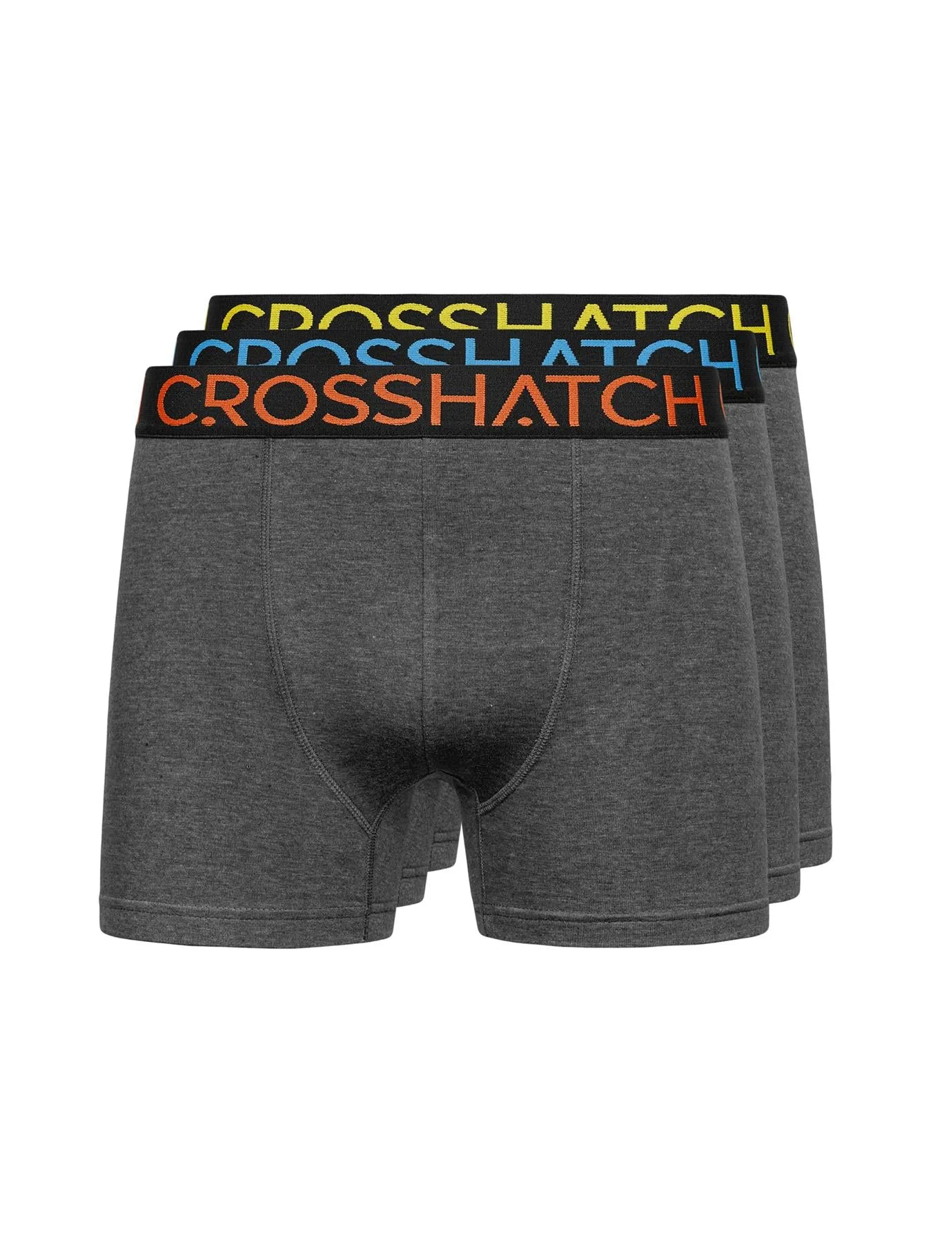 Mens Chasma Boxers 3pk Charcoal Marl sold by Brand Corner