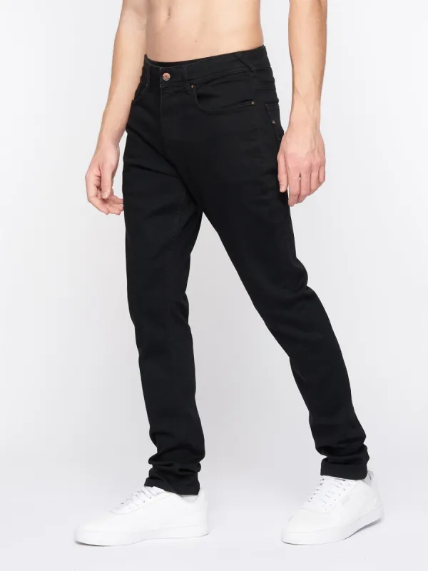 Overburg Tapered Jeans Black sold by Brand Corner
