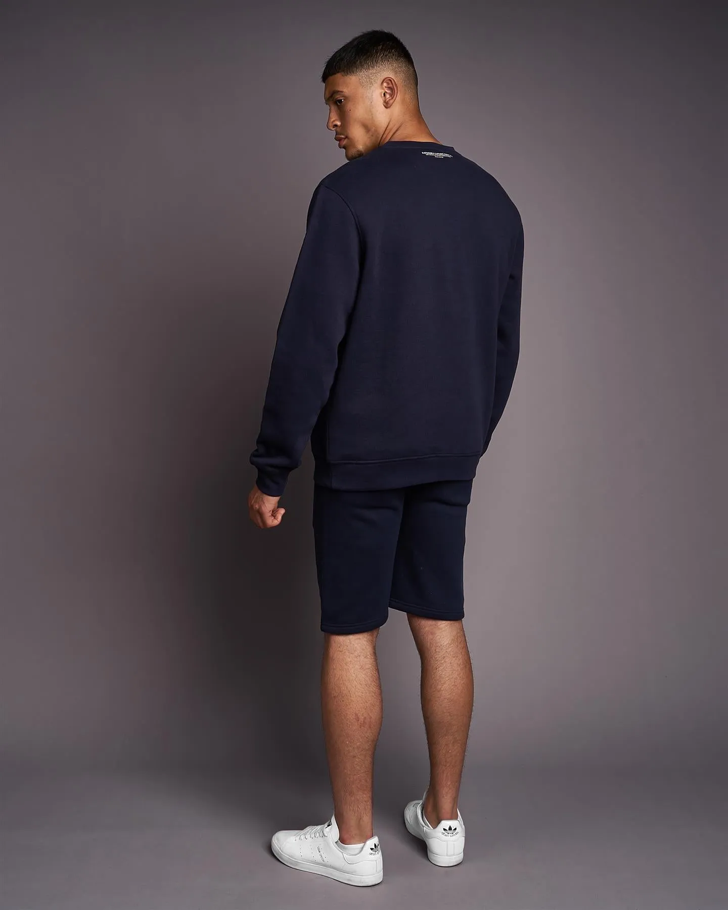 Mens Cranwood Crew Sweat Navy sold by Brand Corner product image thumbnail 4