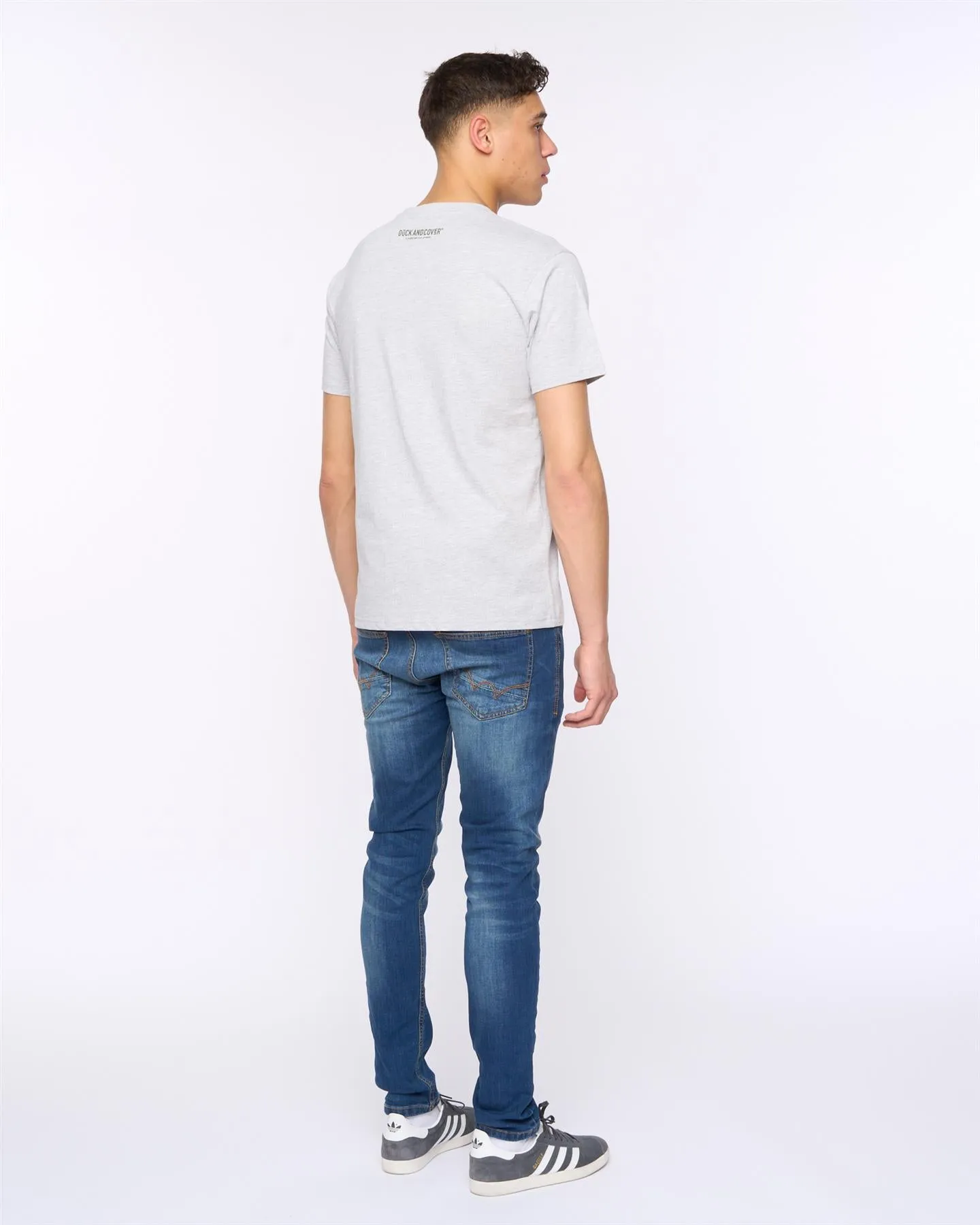 Deecee T-Shirt Grey Marl sold by Brand Corner product image thumbnail 4