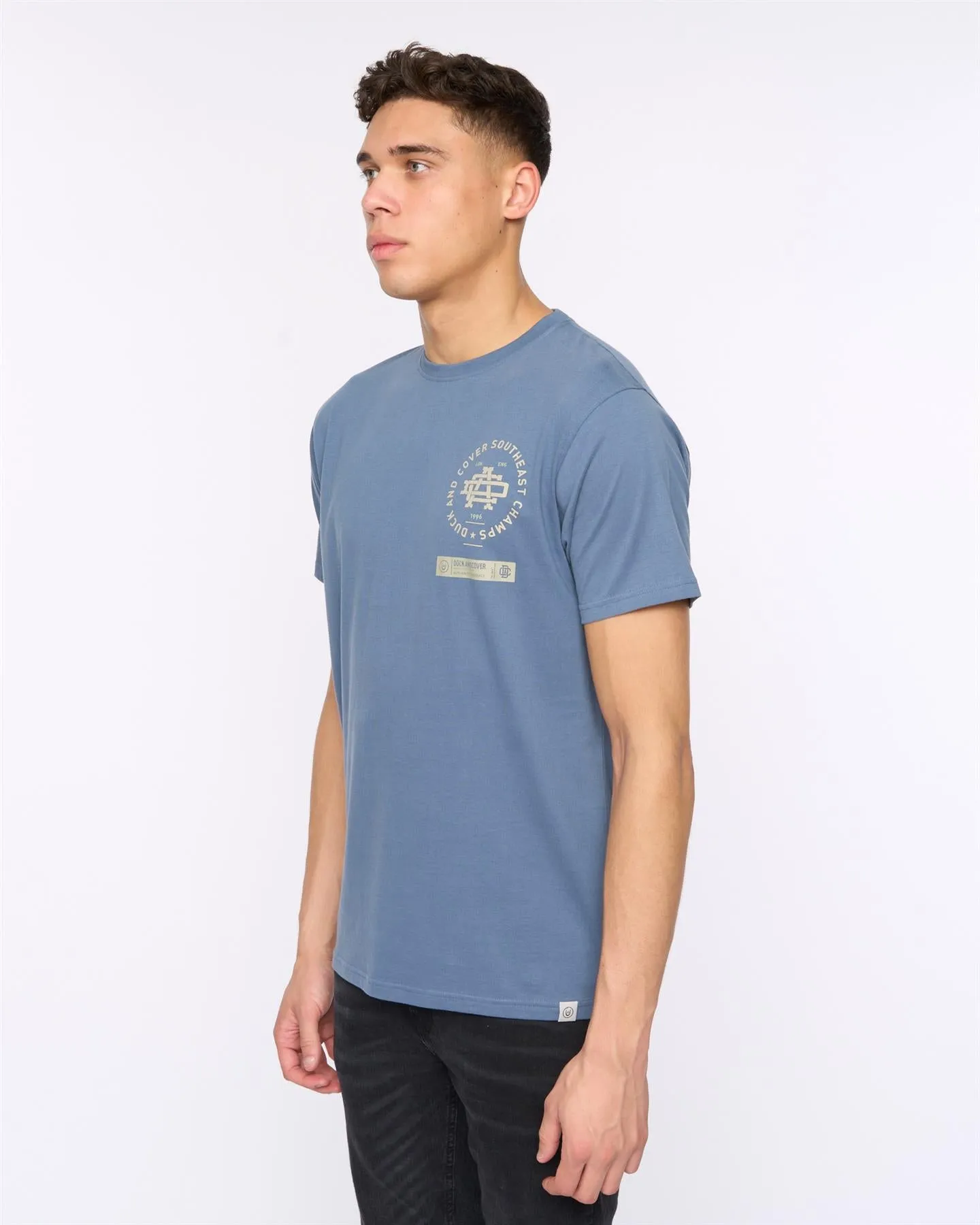 Chellforth T-Shirt Denim Blue sold by Brand Corner product image thumbnail 2
