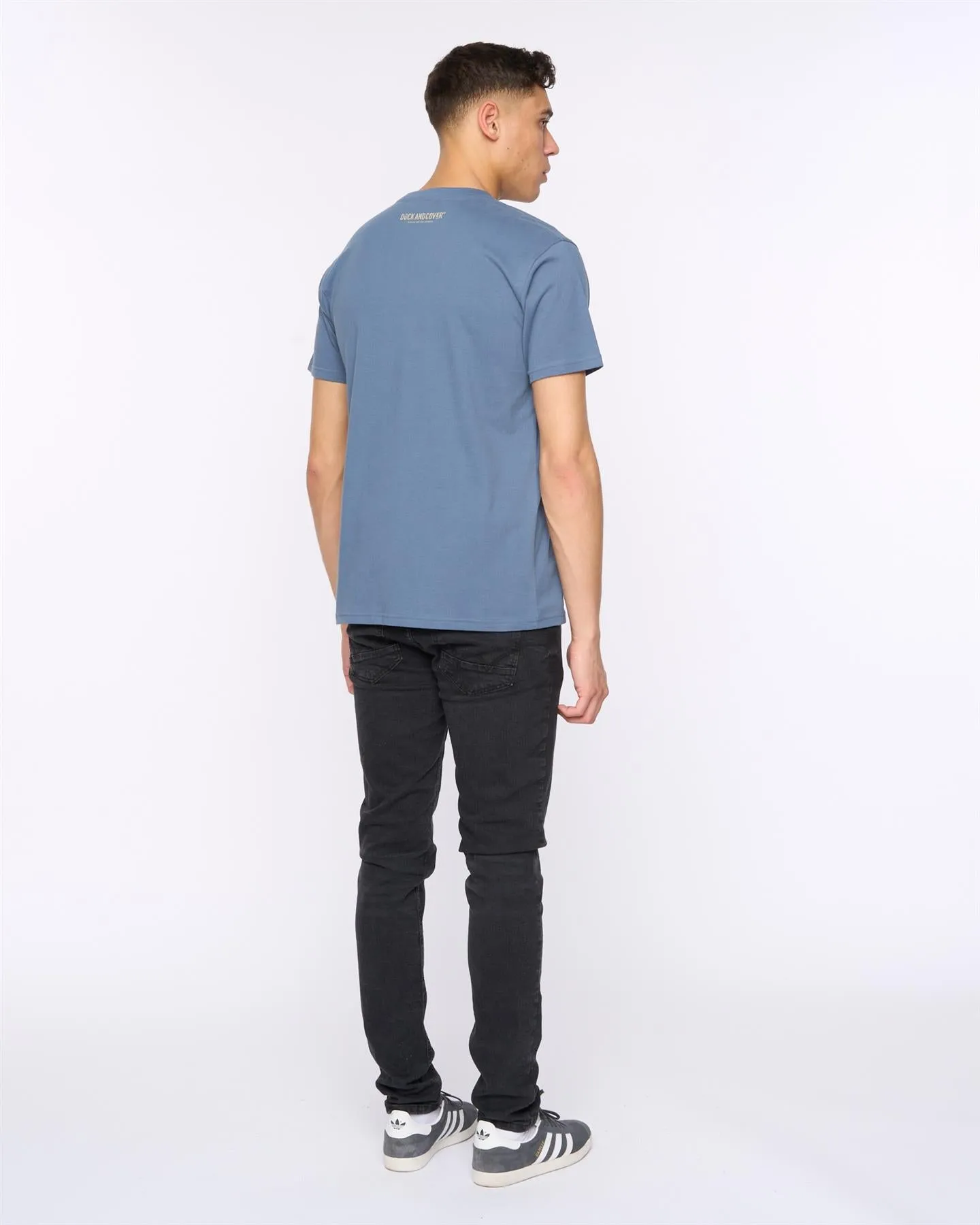 Chellforth T-Shirt Denim Blue sold by Brand Corner product image thumbnail 4
