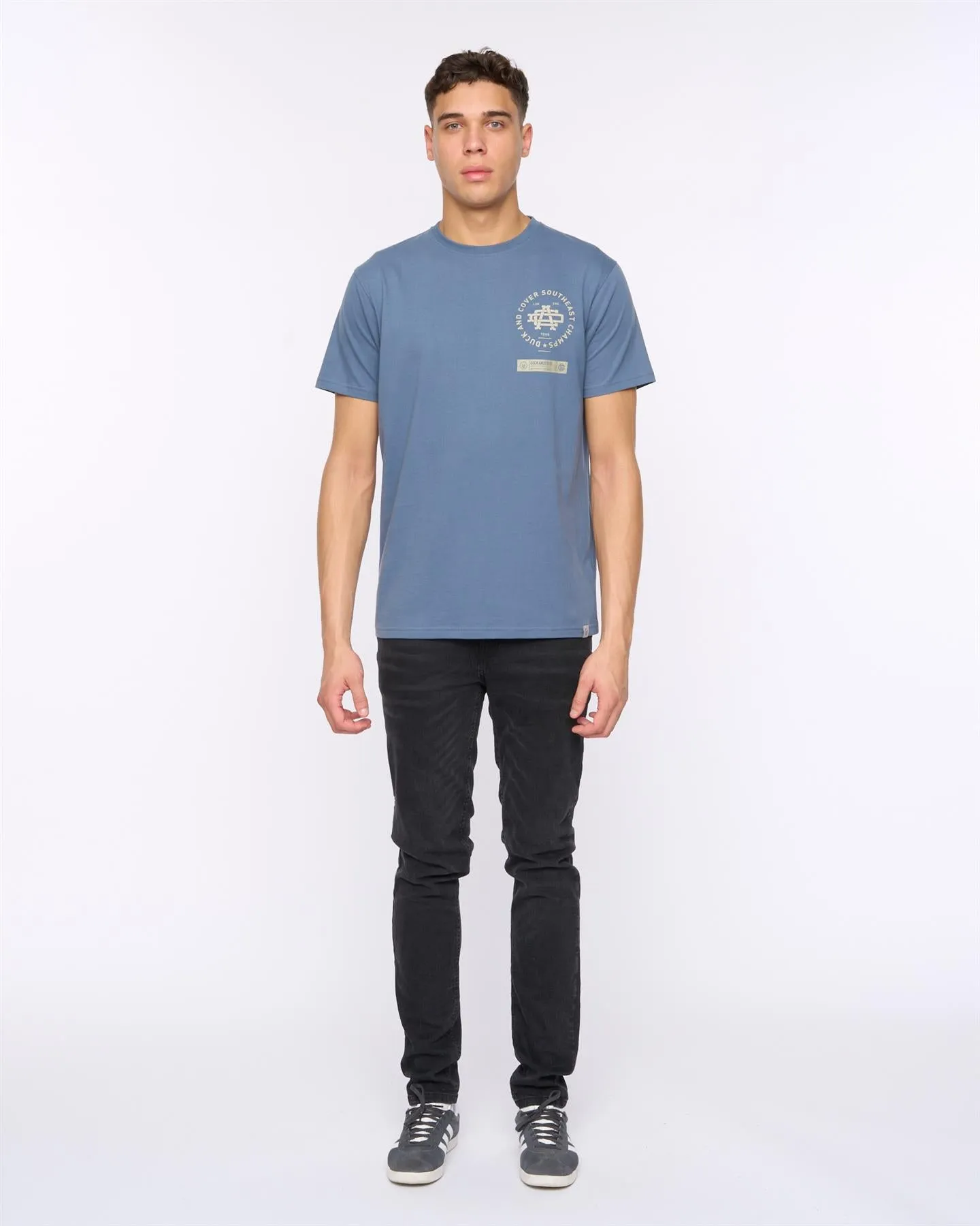 Chellforth T-Shirt Denim Blue sold by Brand Corner product image thumbnail 3