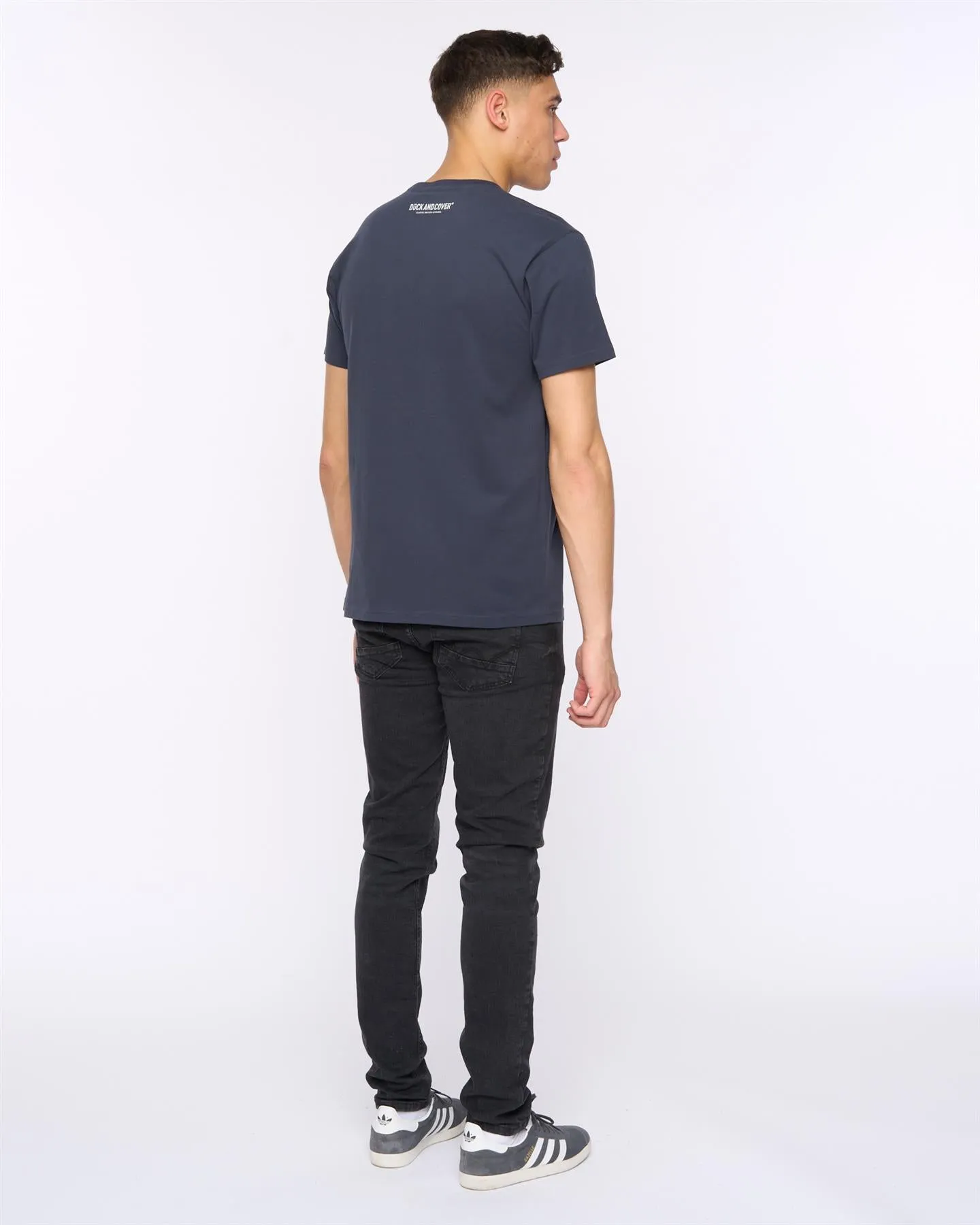 Chellforth T-Shirt Navy sold by Brand Corner product image thumbnail 4