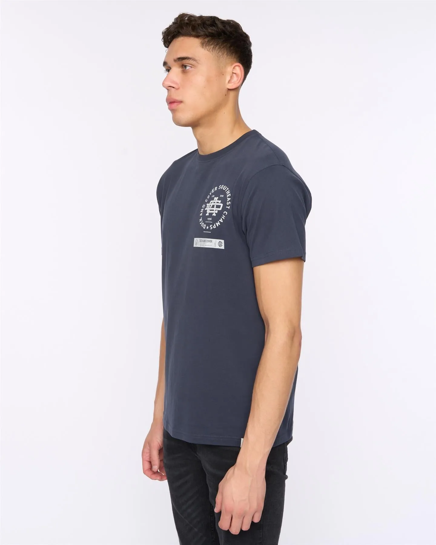Chellforth T-Shirt Navy sold by Brand Corner product image thumbnail 2