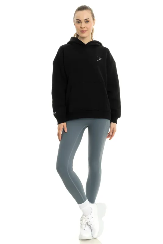 Womens Liliya Oversize Hoodie Black sold by Brand Corner