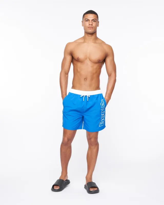Mens Belize Swim Shorts Royal made by Brand Corner