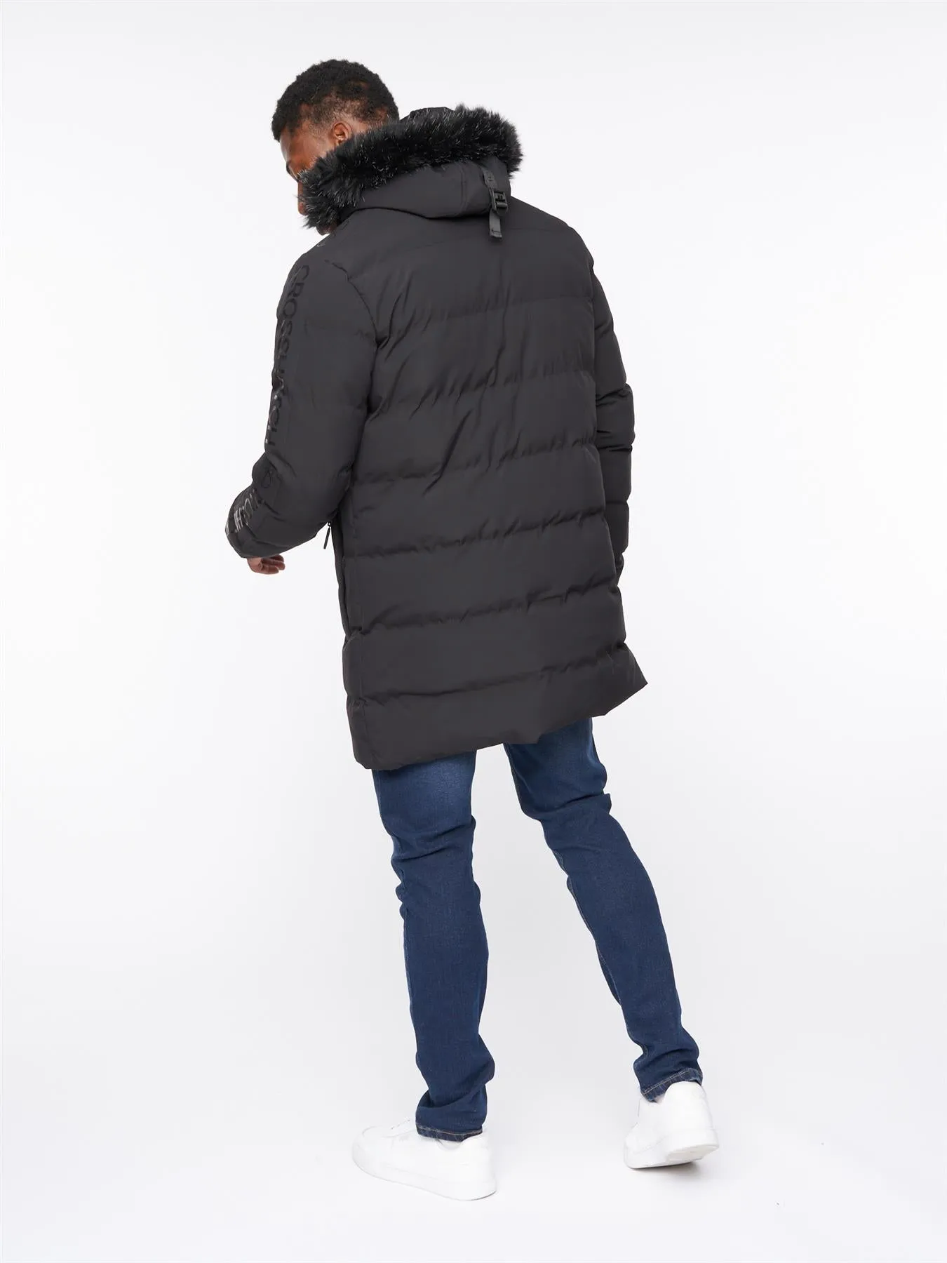 Mens Daydream Parka Black sold by Brand Corner product image thumbnail 4