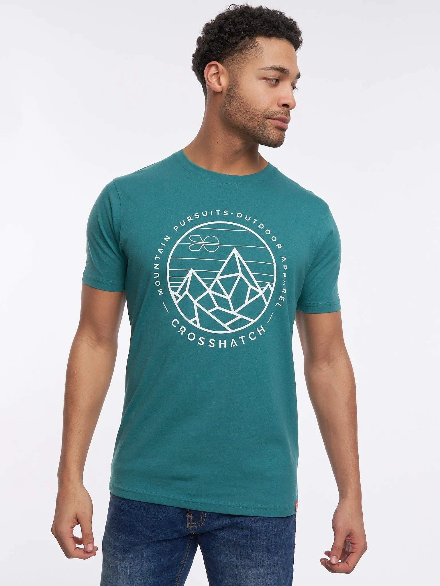 Talung T-Shirt Green Marl sold by Brand Corner