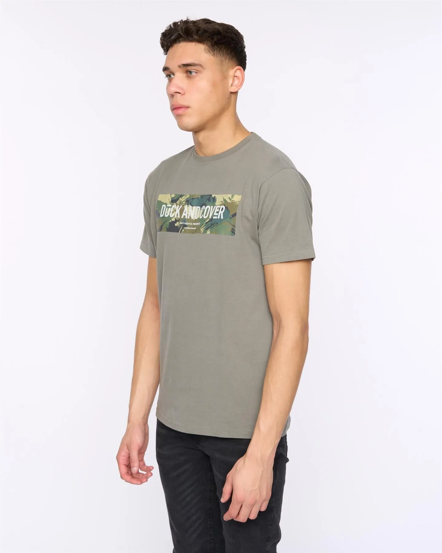 Mens Wayfirth T-Shirt Olive sold by Brand Corner product image thumbnail 3