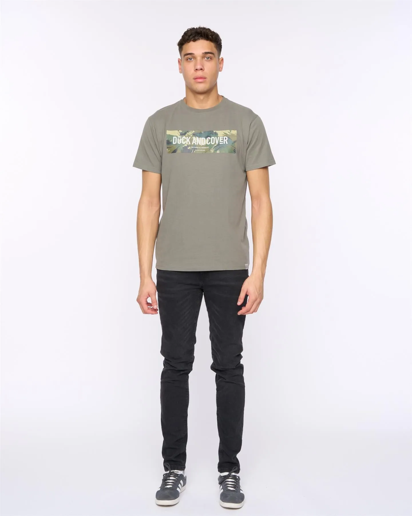 Mens Wayfirth T-Shirt Olive sold by Brand Corner product image thumbnail 4