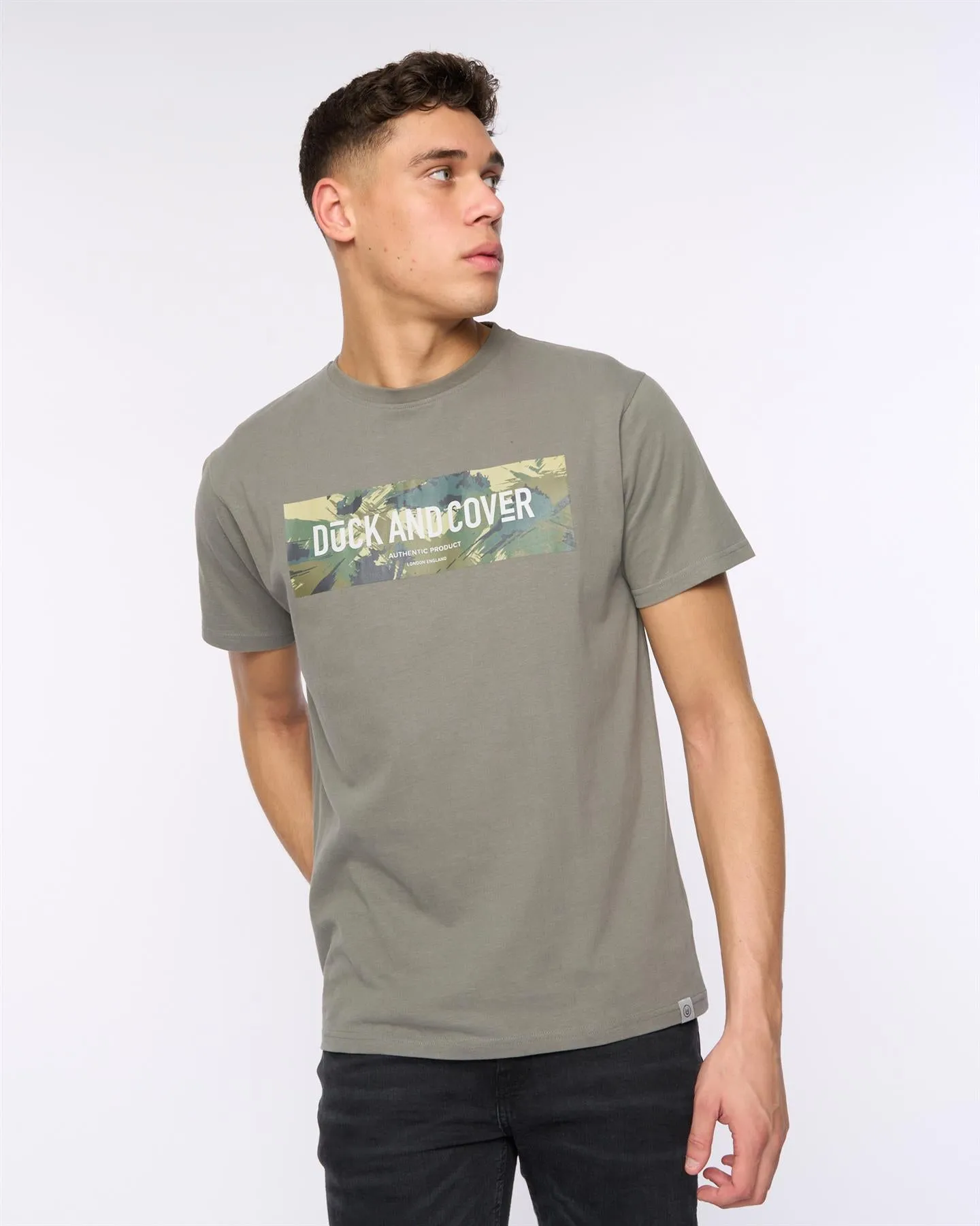 Mens Wayfirth T-Shirt Olive sold by Brand Corner product image thumbnail 2