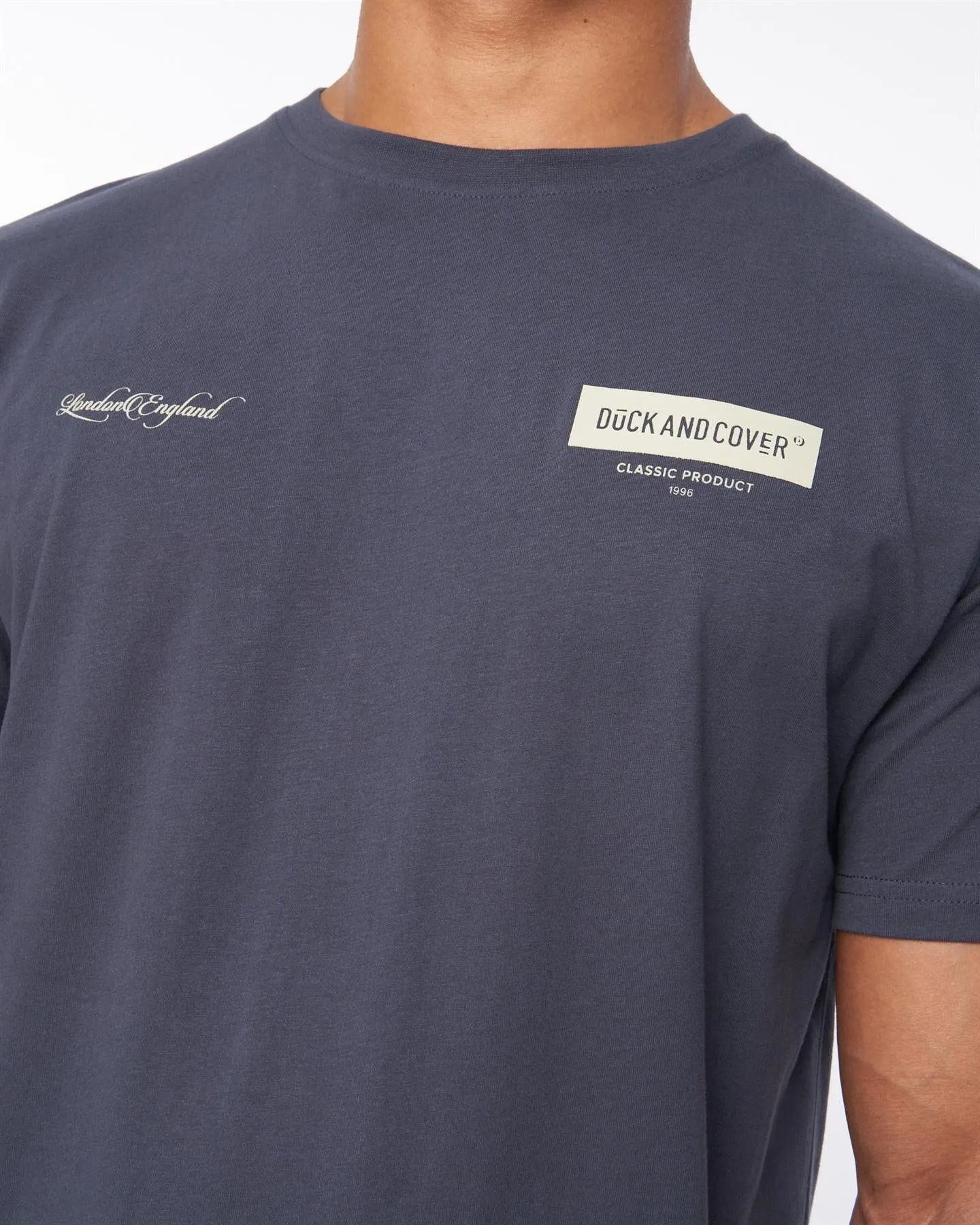Mens Mersak T-Shirt Navy sold by Brand Corner product image thumbnail 3