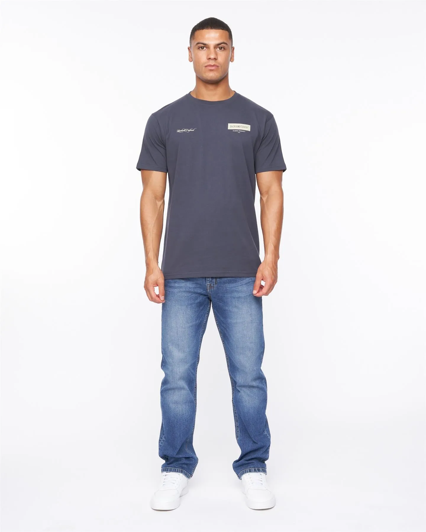 Mens Mersak T-Shirt Navy sold by Brand Corner product image thumbnail 5
