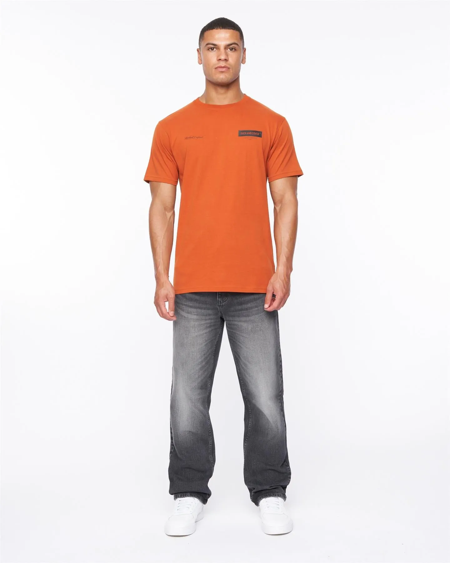Mens Mersak T-Shirt Burnt Orange sold by Brand Corner product image thumbnail 5