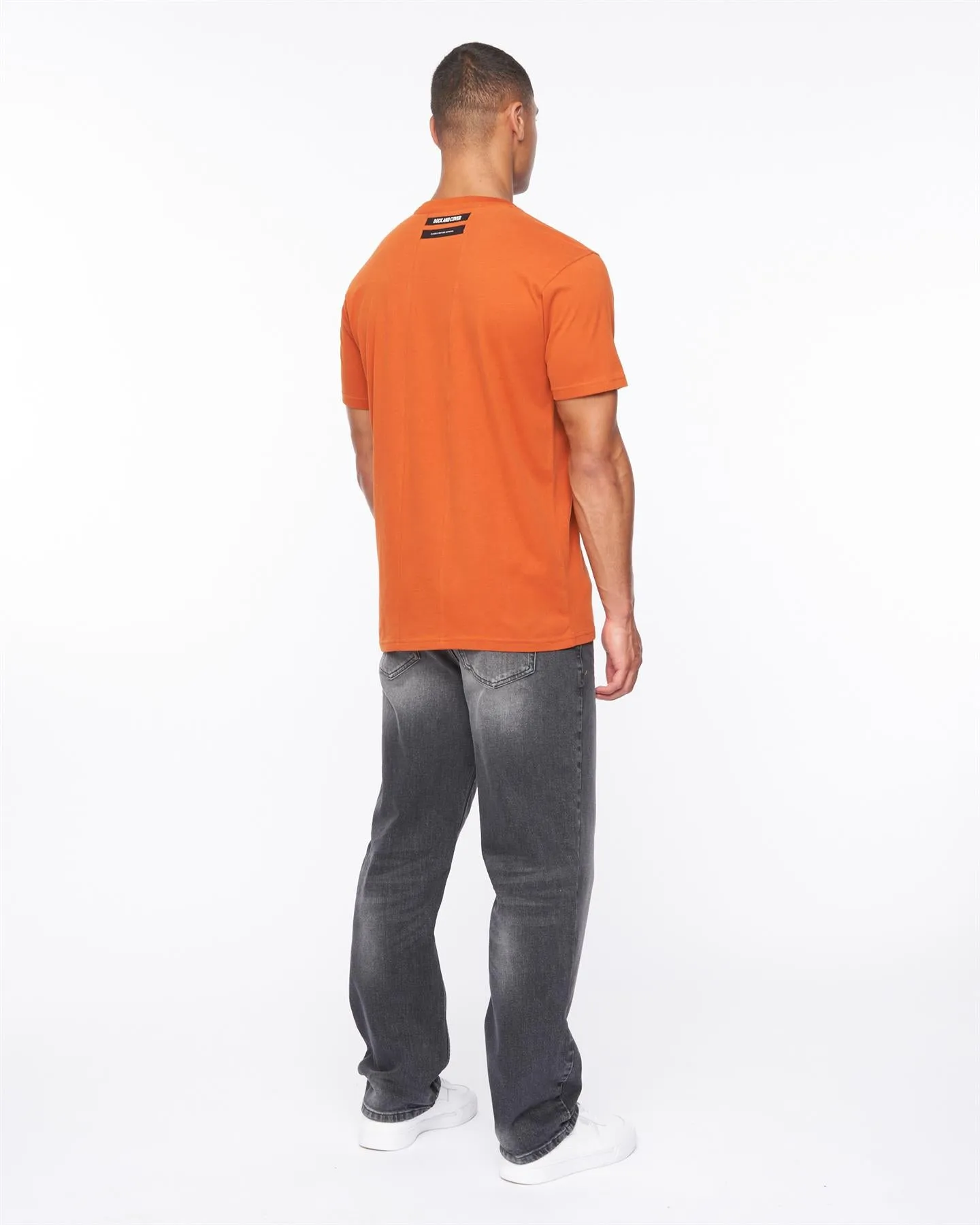 Mens Mersak T-Shirt Burnt Orange sold by Brand Corner product image thumbnail 4