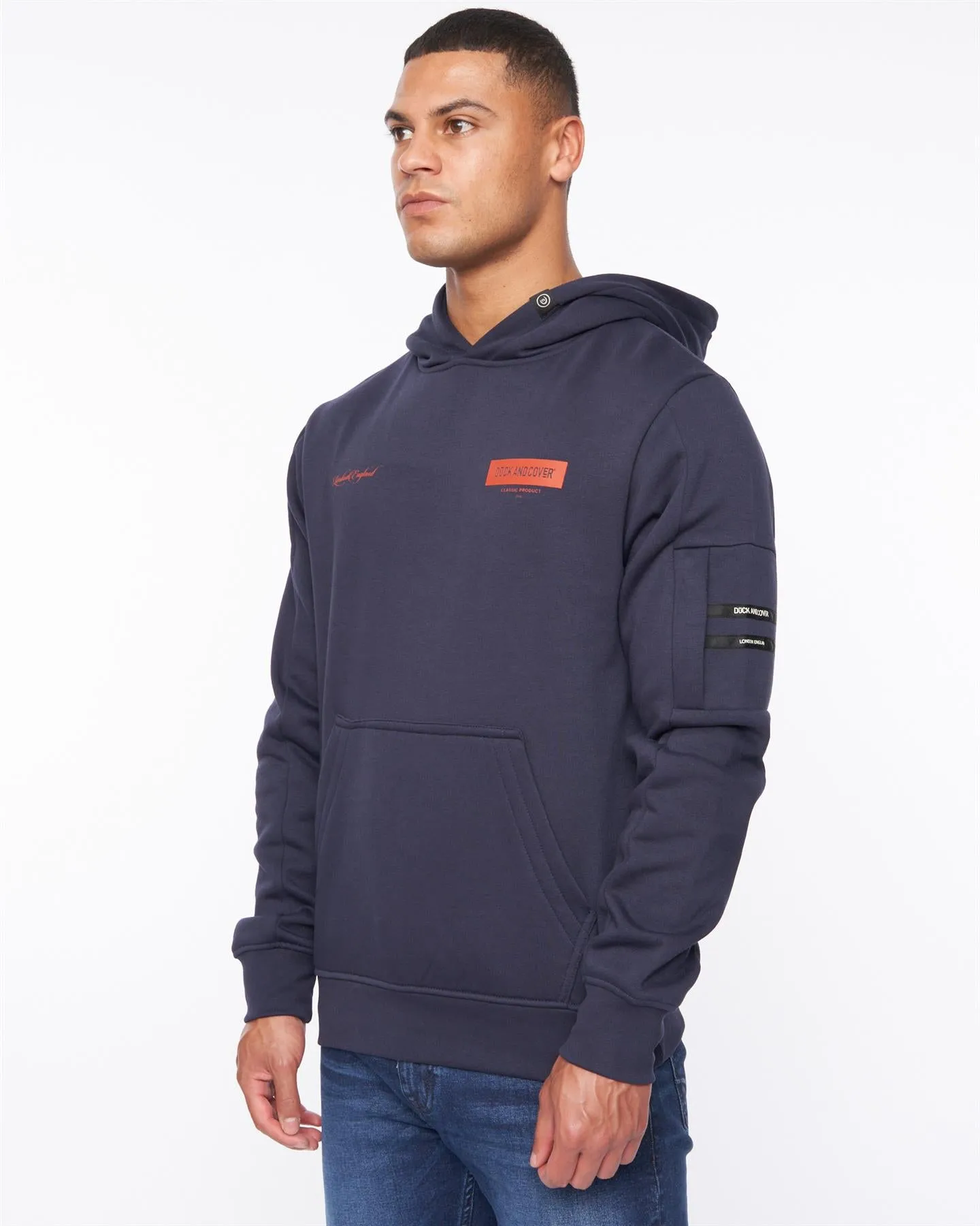 Mens Marsak Hoodie Navy sold by Brand Corner product image thumbnail 3