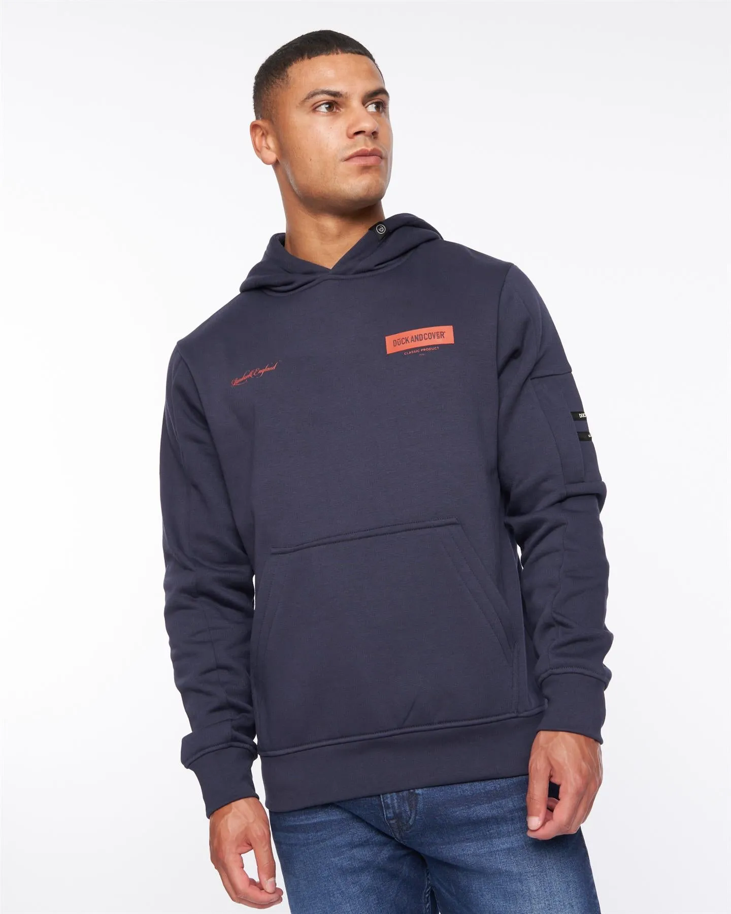 Mens Marsak Hoodie Navy sold by Brand Corner product image thumbnail 2