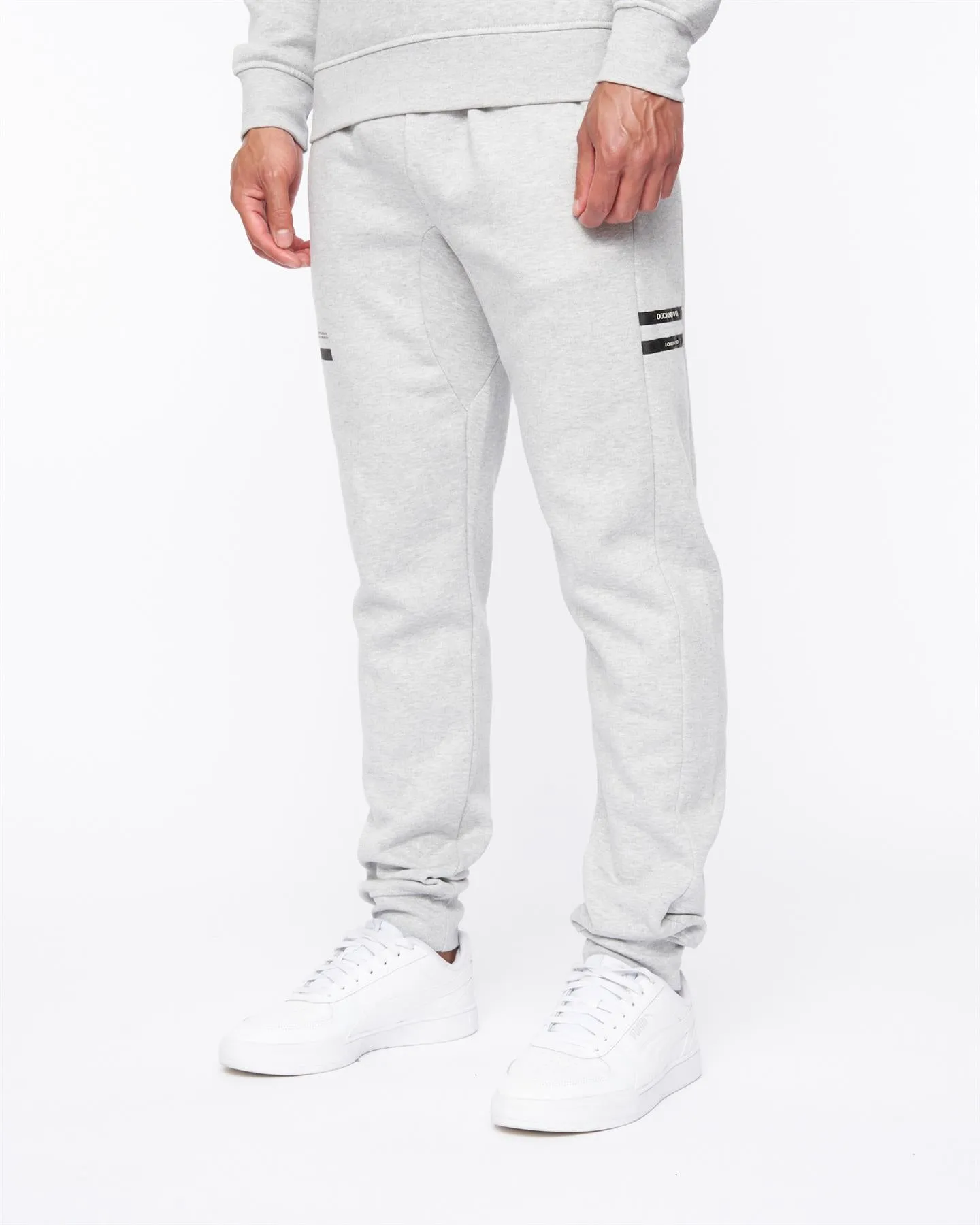 Mens Jennerkins Joggers Grey Marl sold by Brand Corner product image thumbnail 3