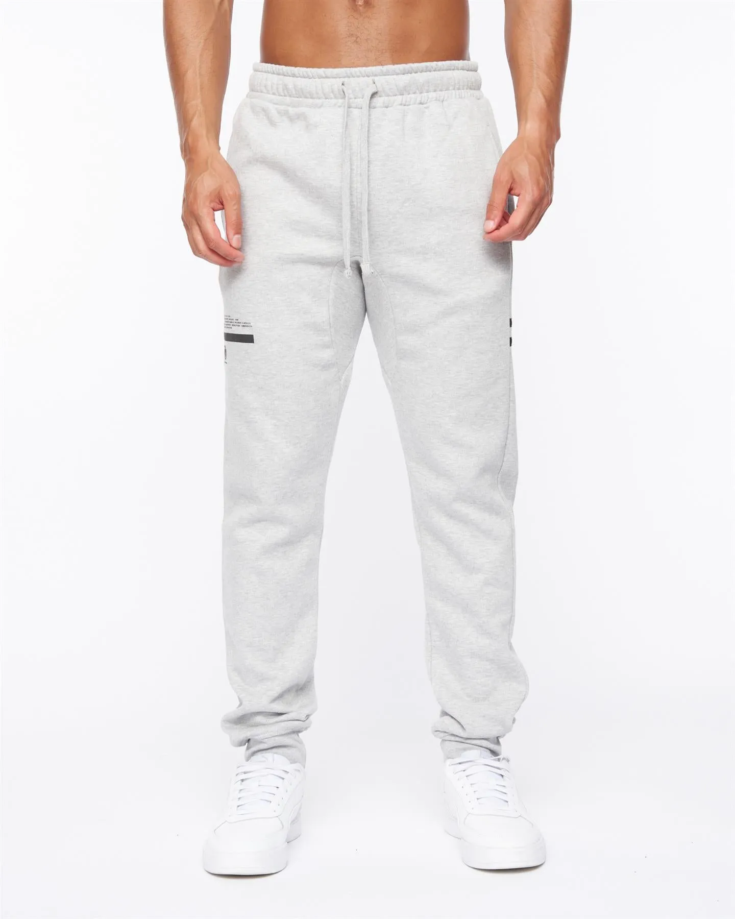 Mens Jennerkins Joggers Grey Marl sold by Brand Corner