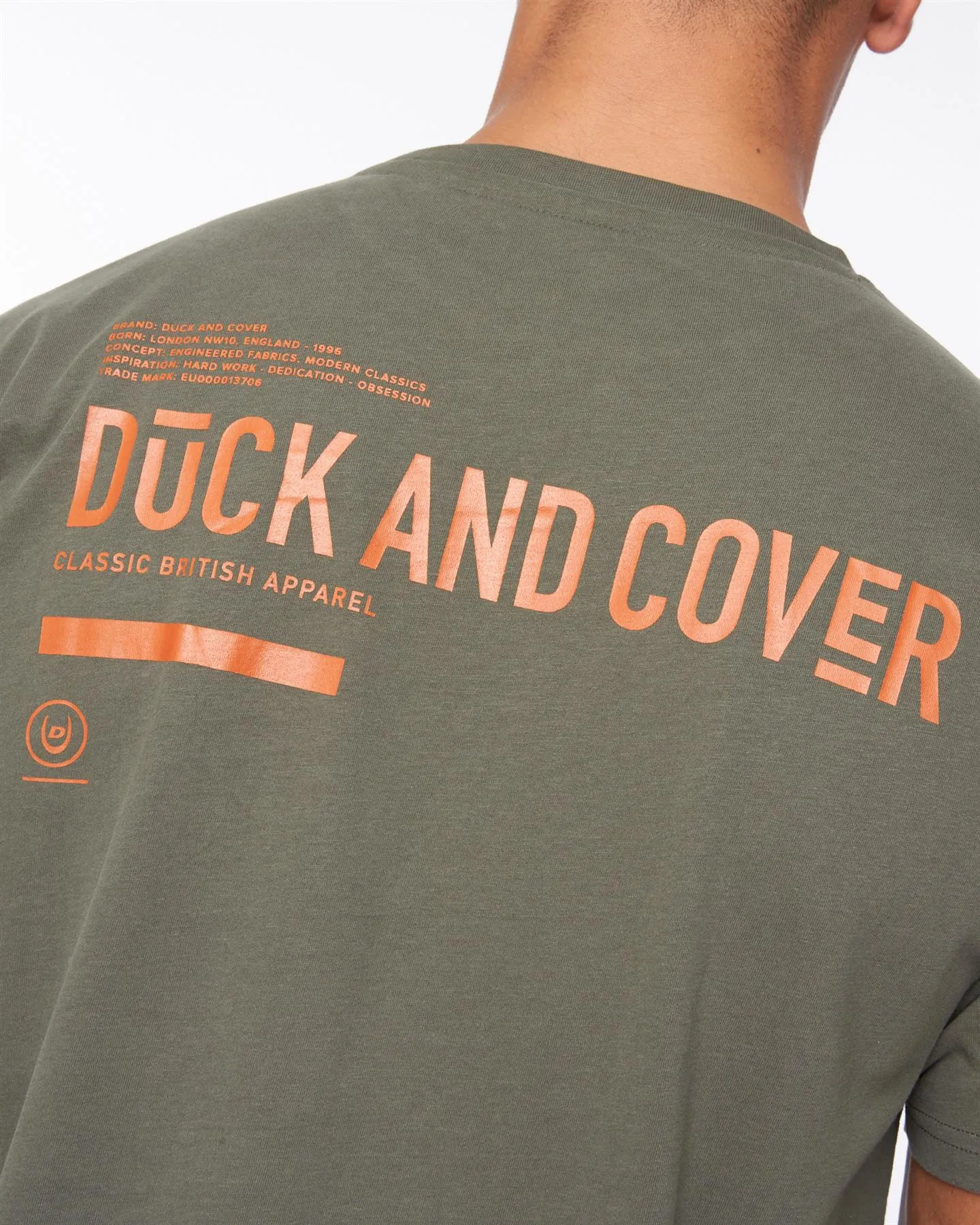 Mens Heningys T-Shirt Dark Olive sold by Brand Corner product image thumbnail 4