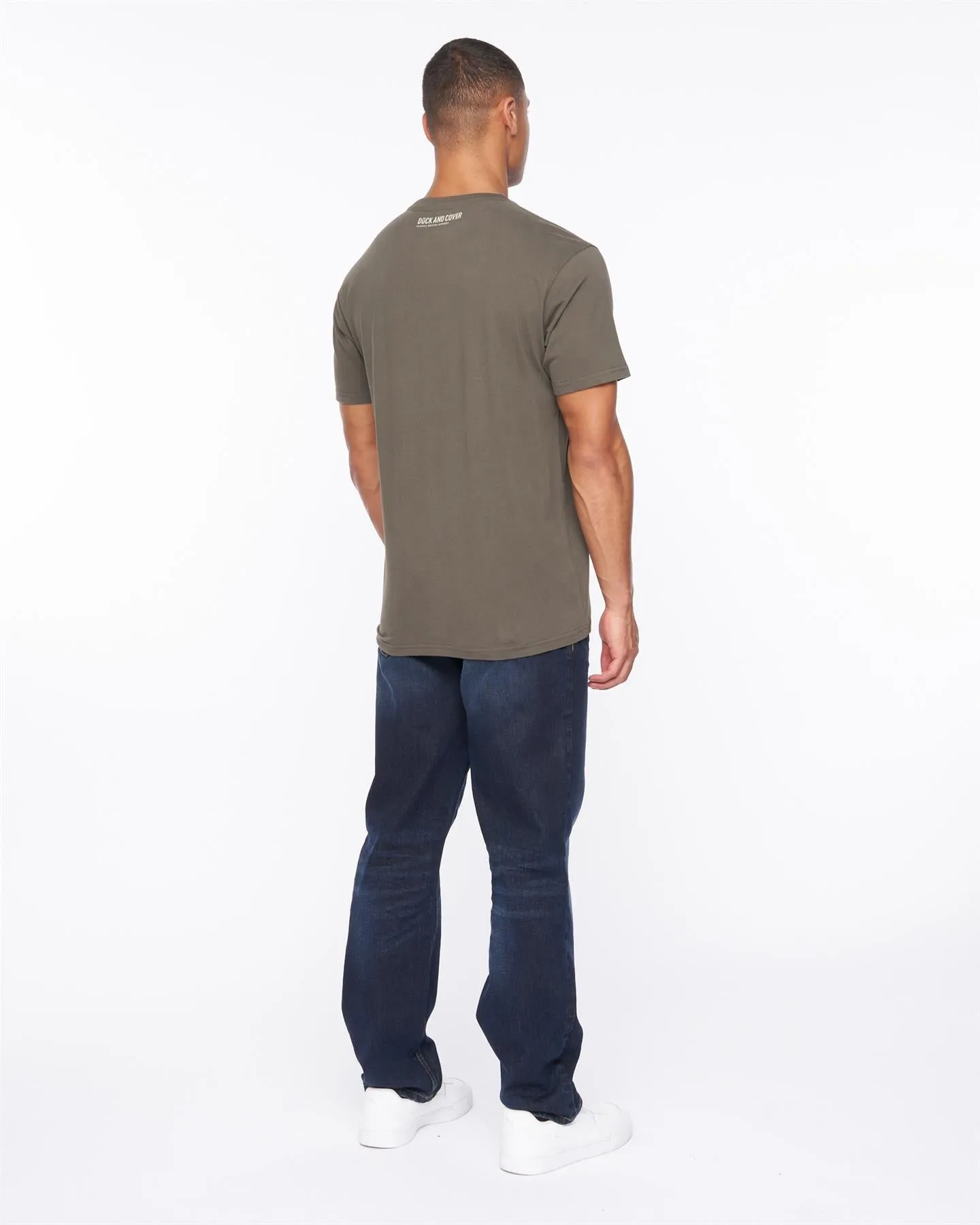 Mens Gemtas T-Shirt Dark Olive sold by Brand Corner product image thumbnail 5