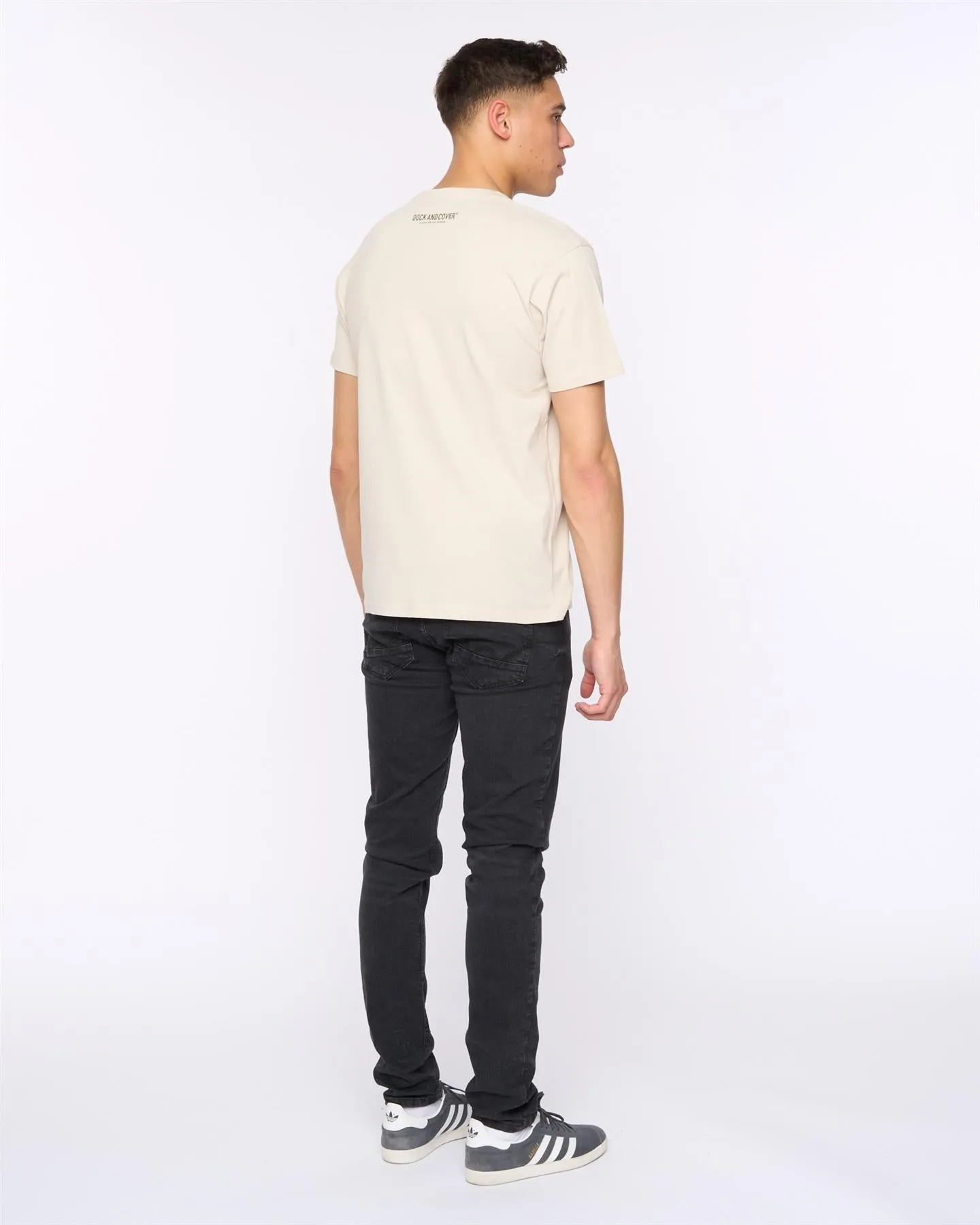 Mens Deecee T-Shirt Off White sold by Brand Corner product image thumbnail 4
