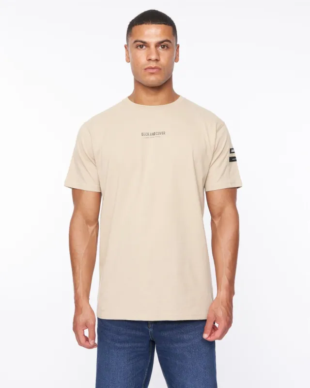 Mens Brammers T-Shirt Greige sold by Brand Corner