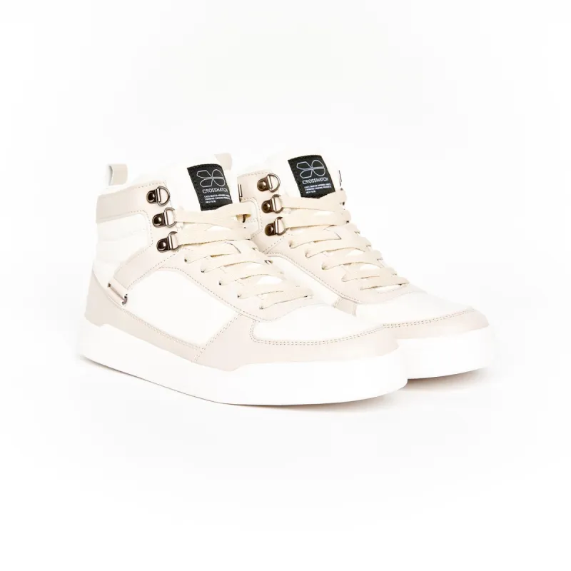 Mens Fellmarsh Hi Tops Off White sold by Brand Corner