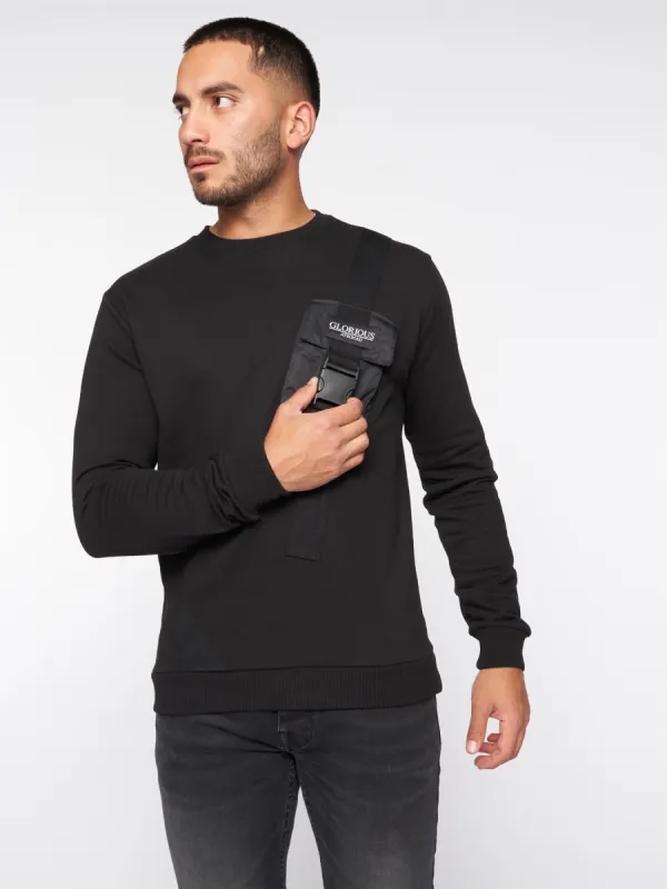 Mens Enzoli Hoody Black sold by Brand Corner