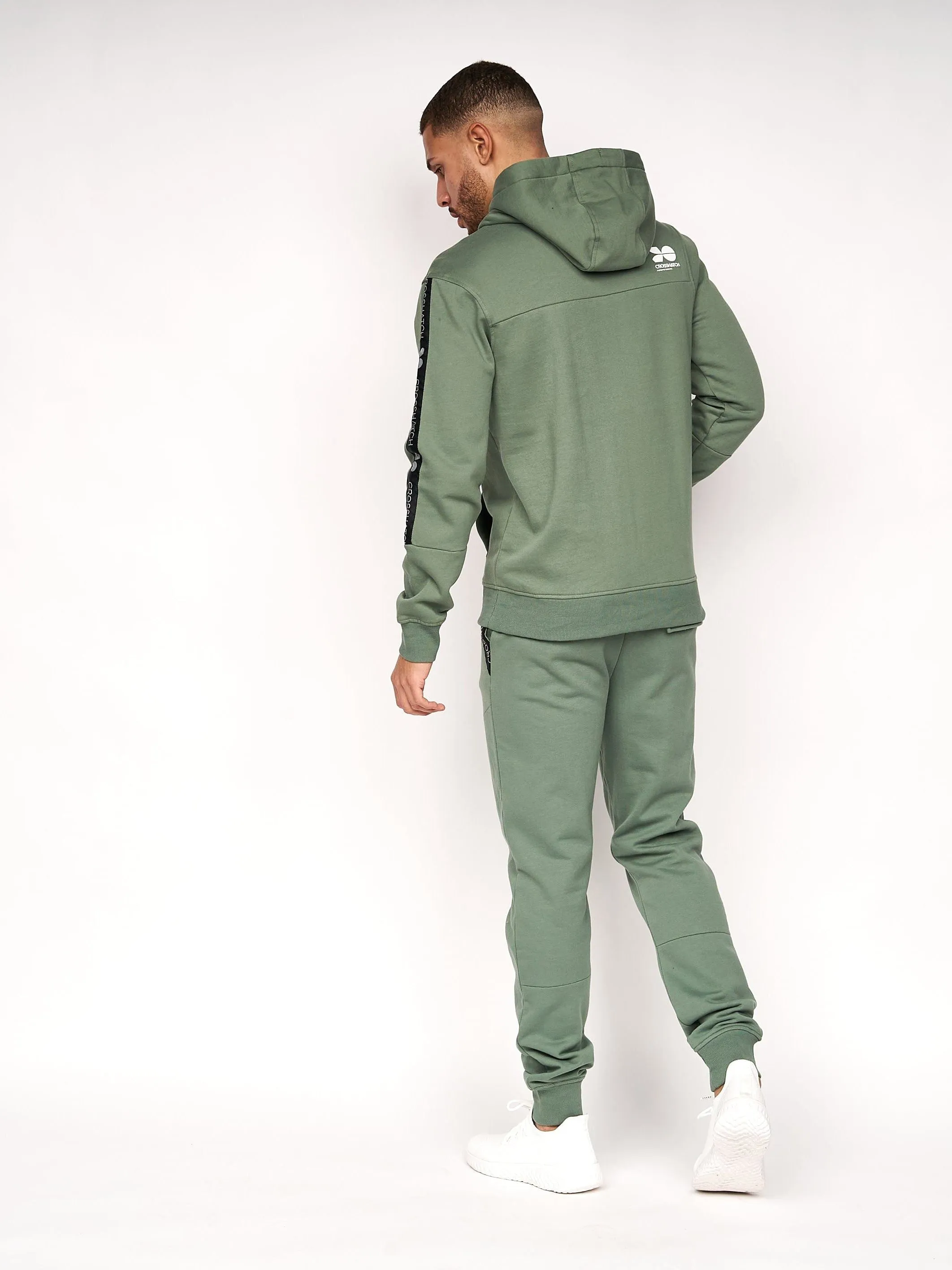 Mens Tapeworth Hoodie Laurel Green sold by Brand Corner product image thumbnail 3
