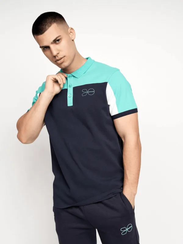 Jabblist Polo Navy sold by Brand Corner