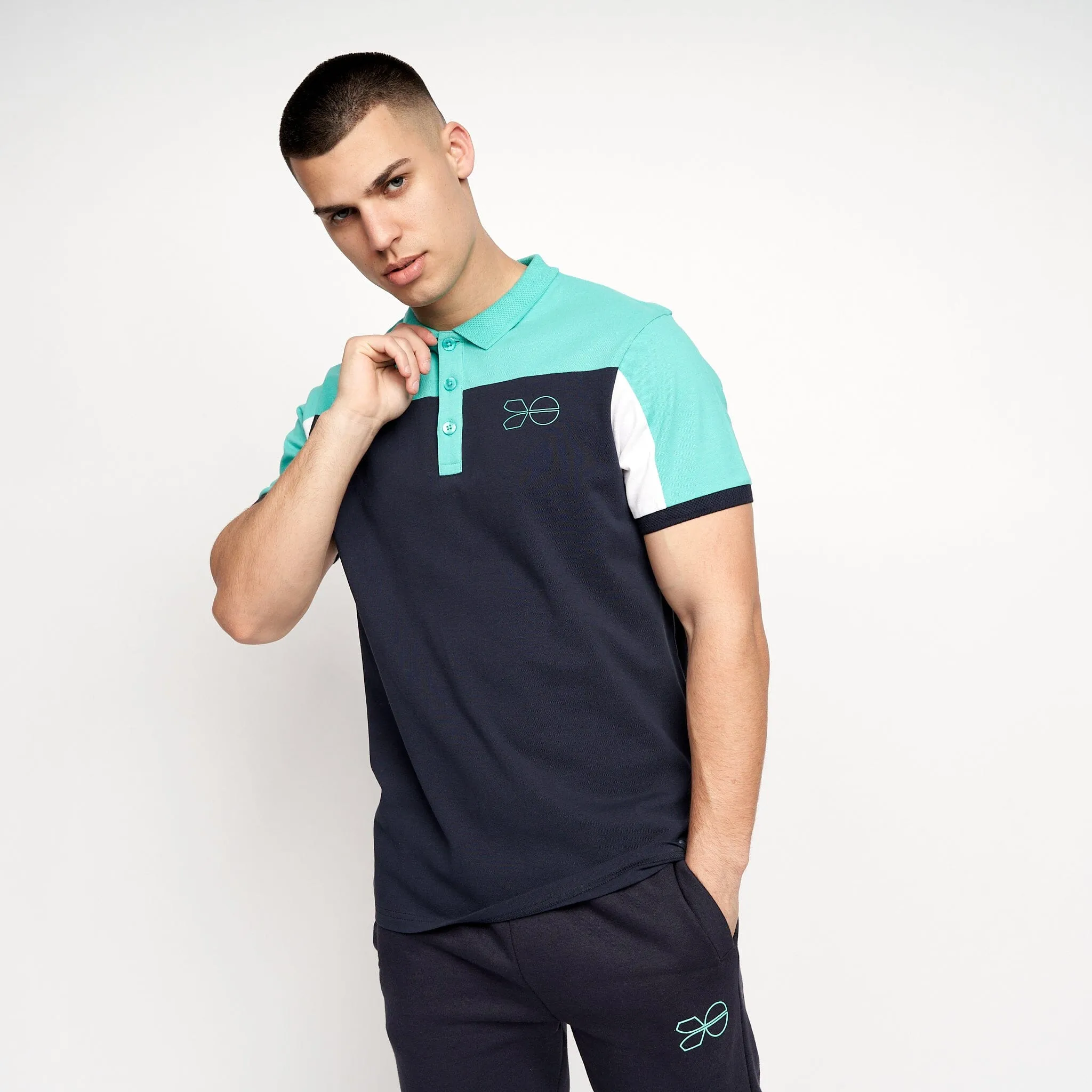 Jabblist Polo Navy sold by Brand Corner product image thumbnail 5