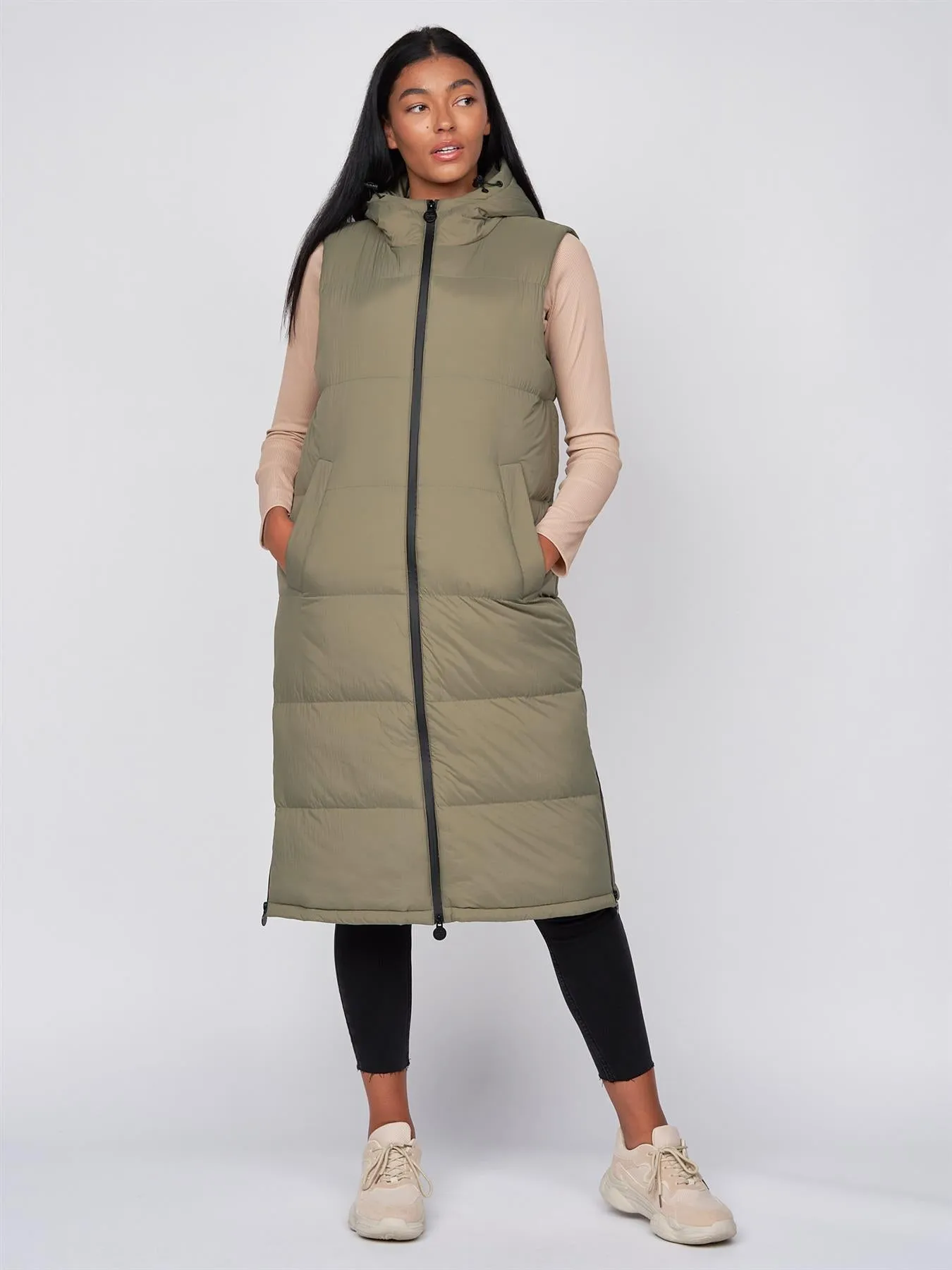 Womens Alaiya Gilet Olive sold by Brand Corner