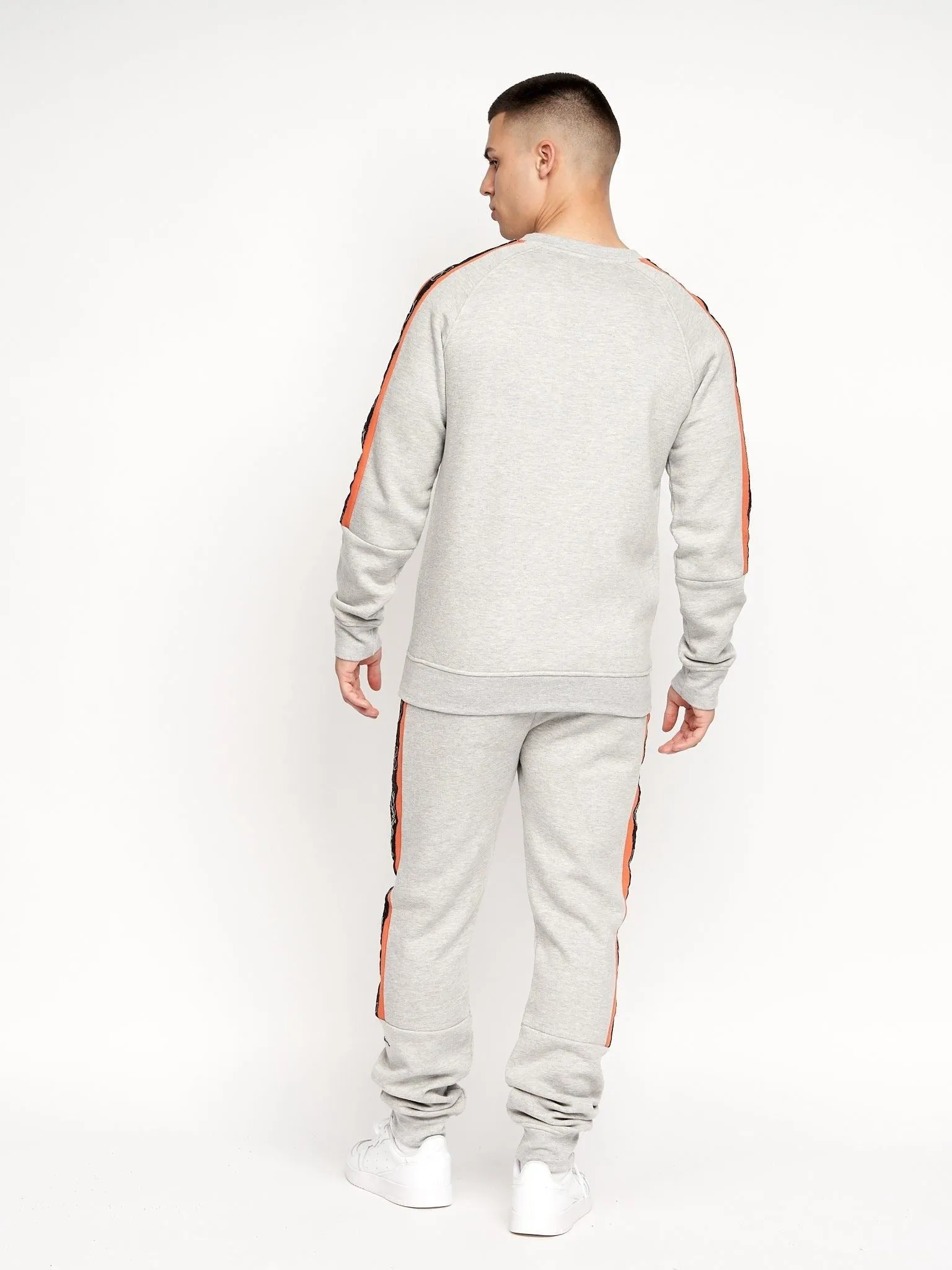 Mens Grassmeere Crew Sweat Grey Marl sold by Brand Corner product image thumbnail 3