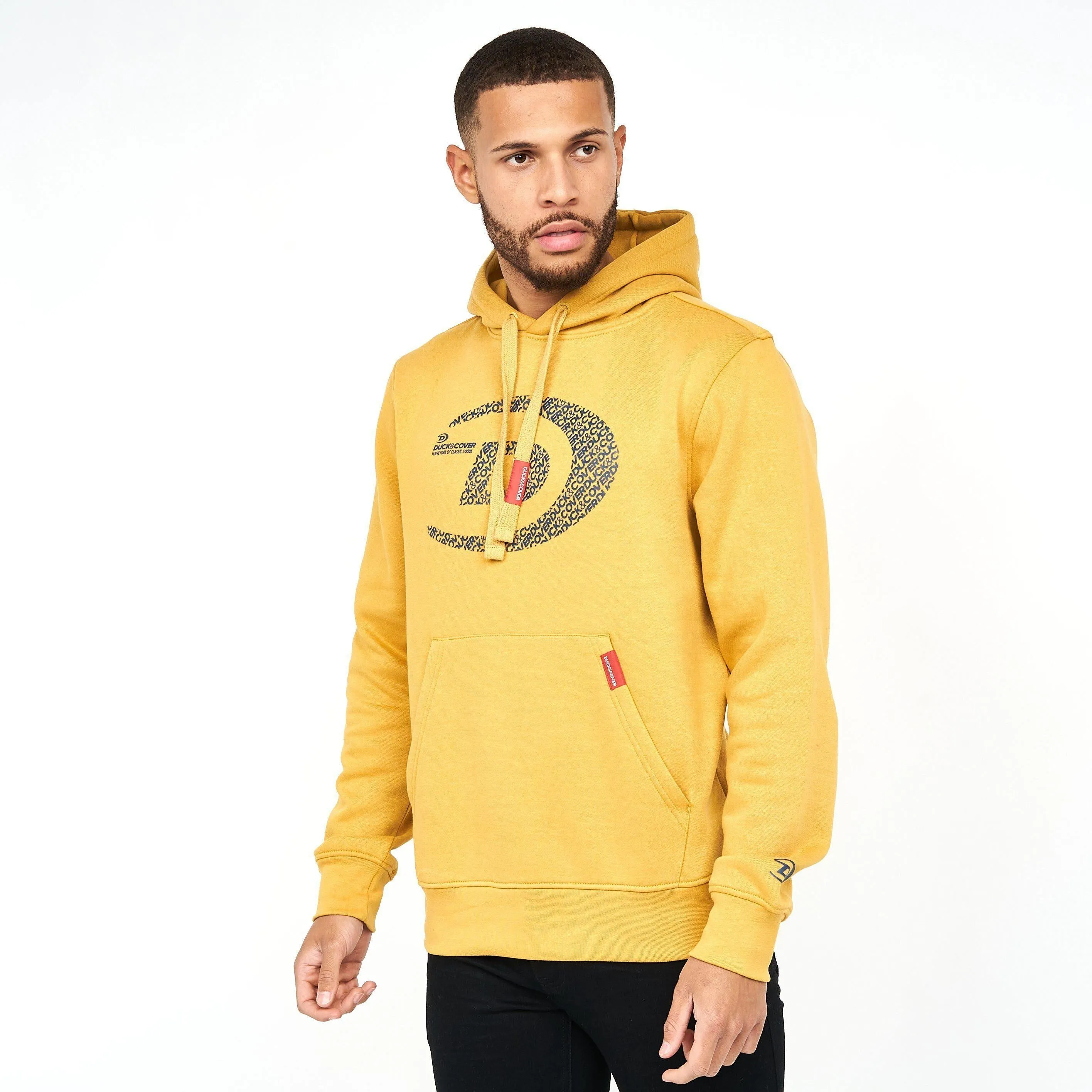 Mens Bromley Hoodie Yellow sold by Brand Corner