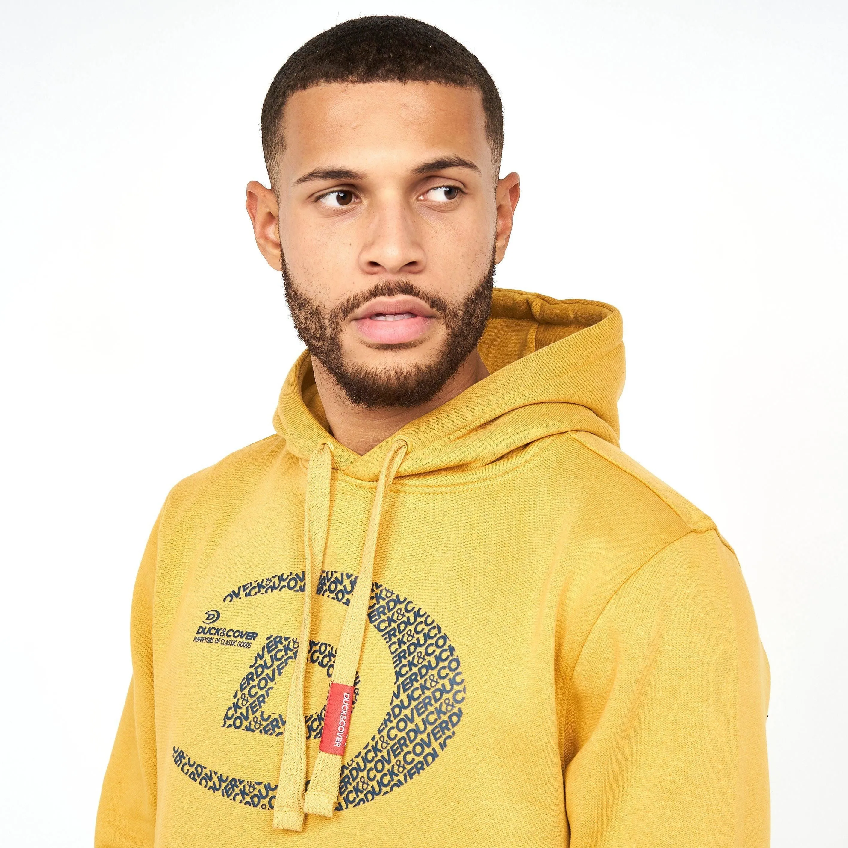 Mens Bromley Hoodie Yellow sold by Brand Corner product image thumbnail 4